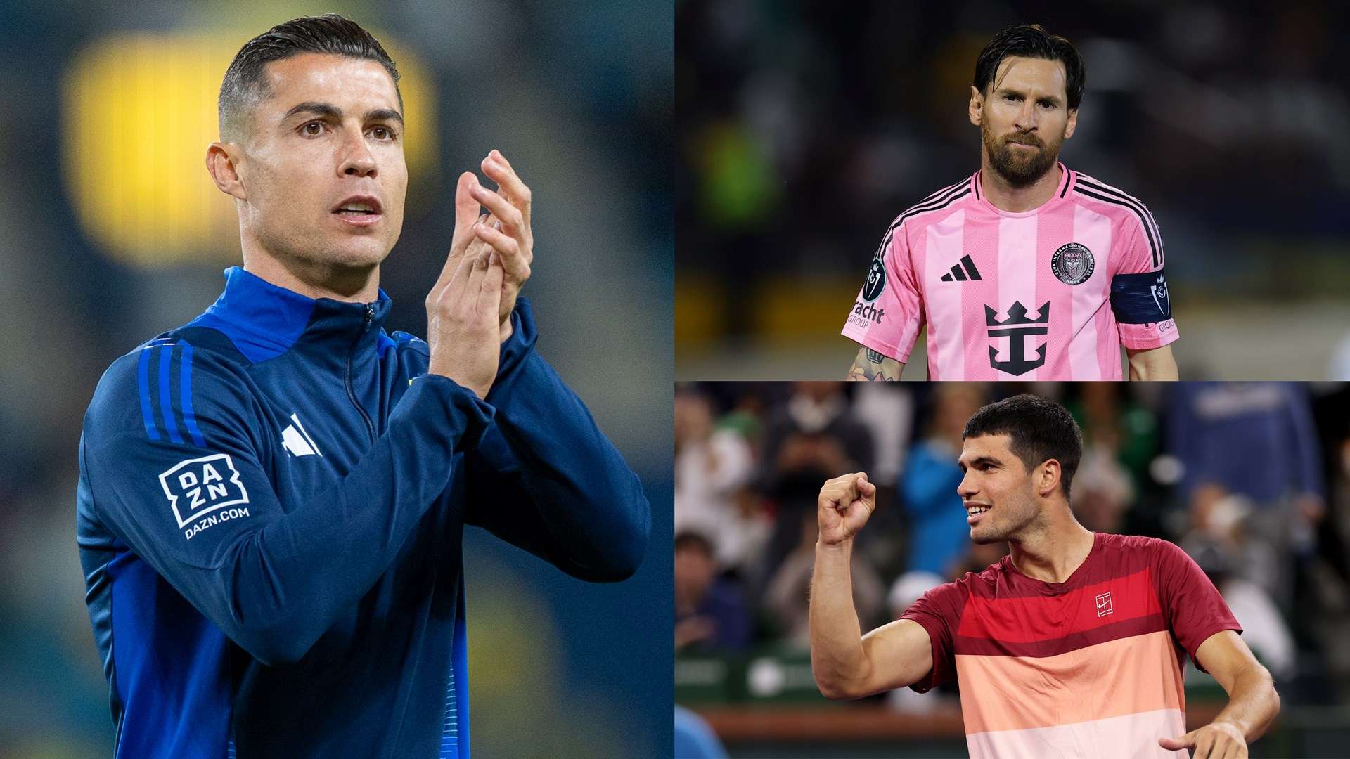 Ronaldo's GOAT claim backed by Alcaraz as tennis star snubs Messi  