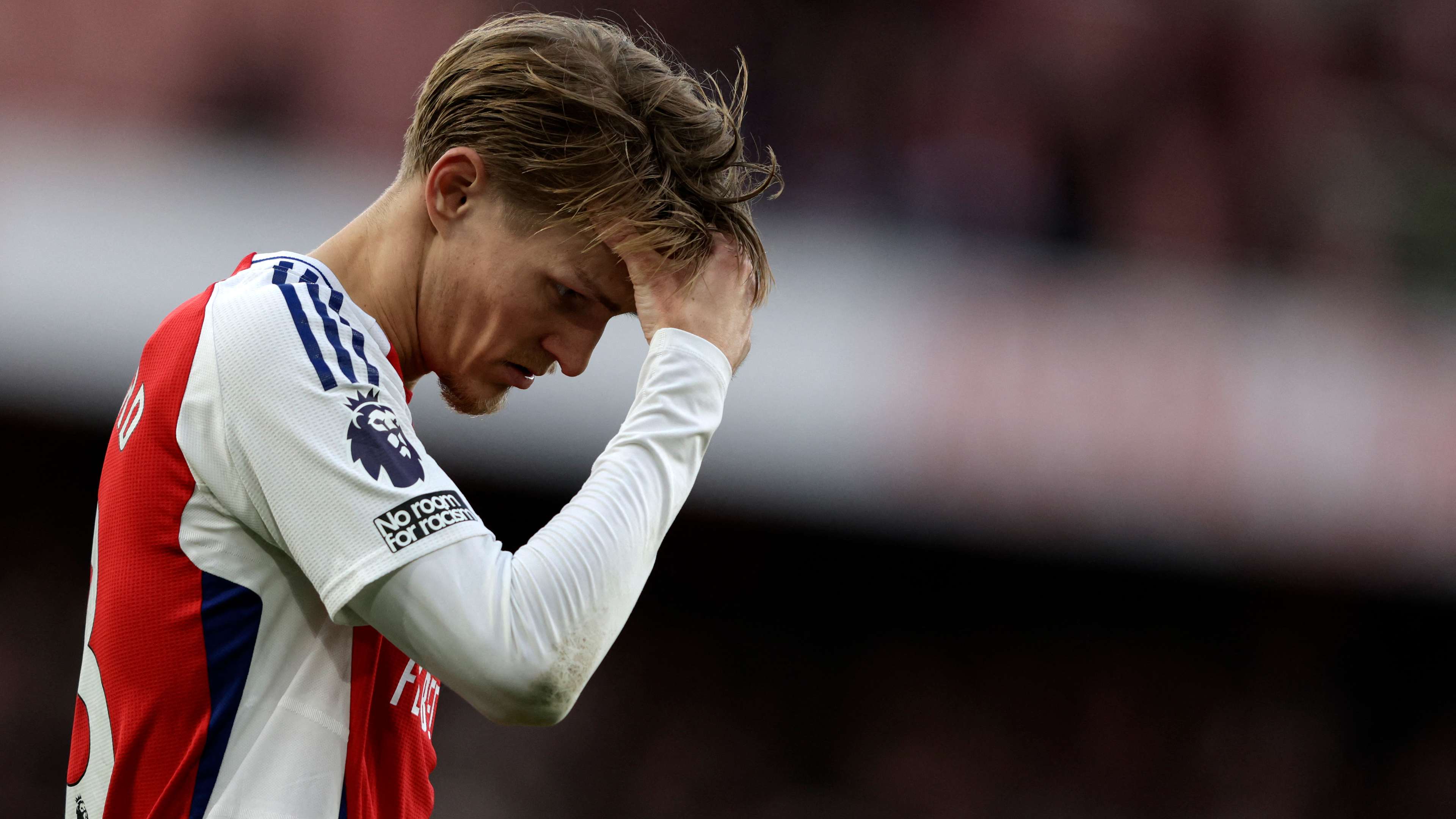 Odegaard admits he has 'not been good enough' for Arsenal  