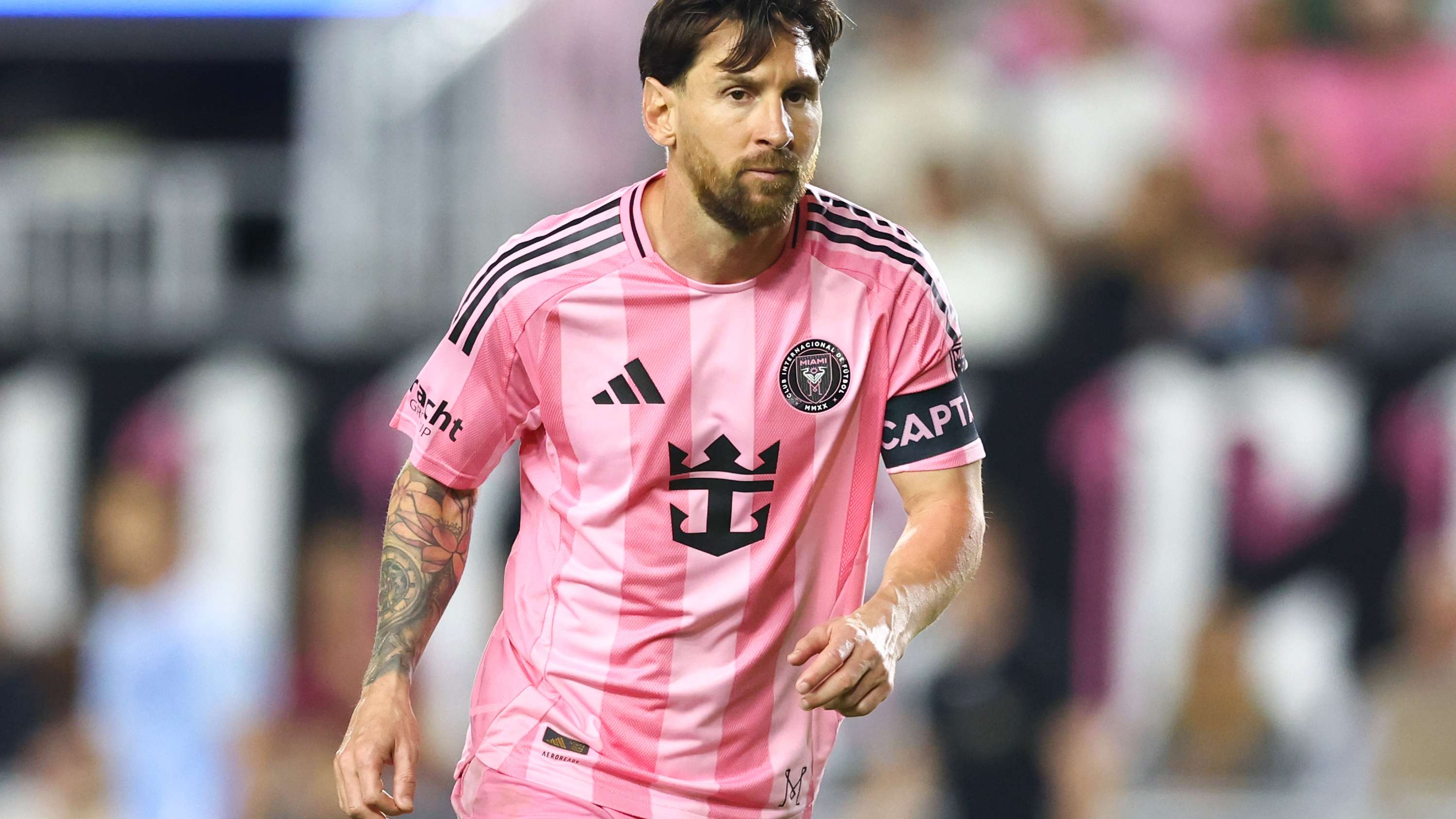 Messi scores on return in CCC win before 30,000 fans in Jamaica  