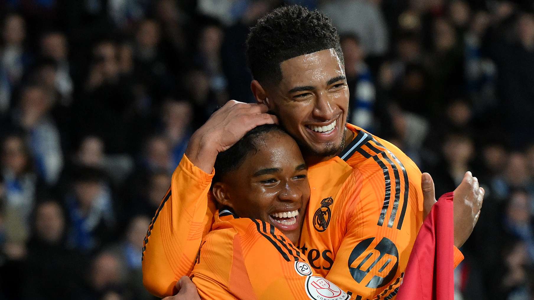 'Be honest Bob!' - Bellingham shares jokes with Endrick  