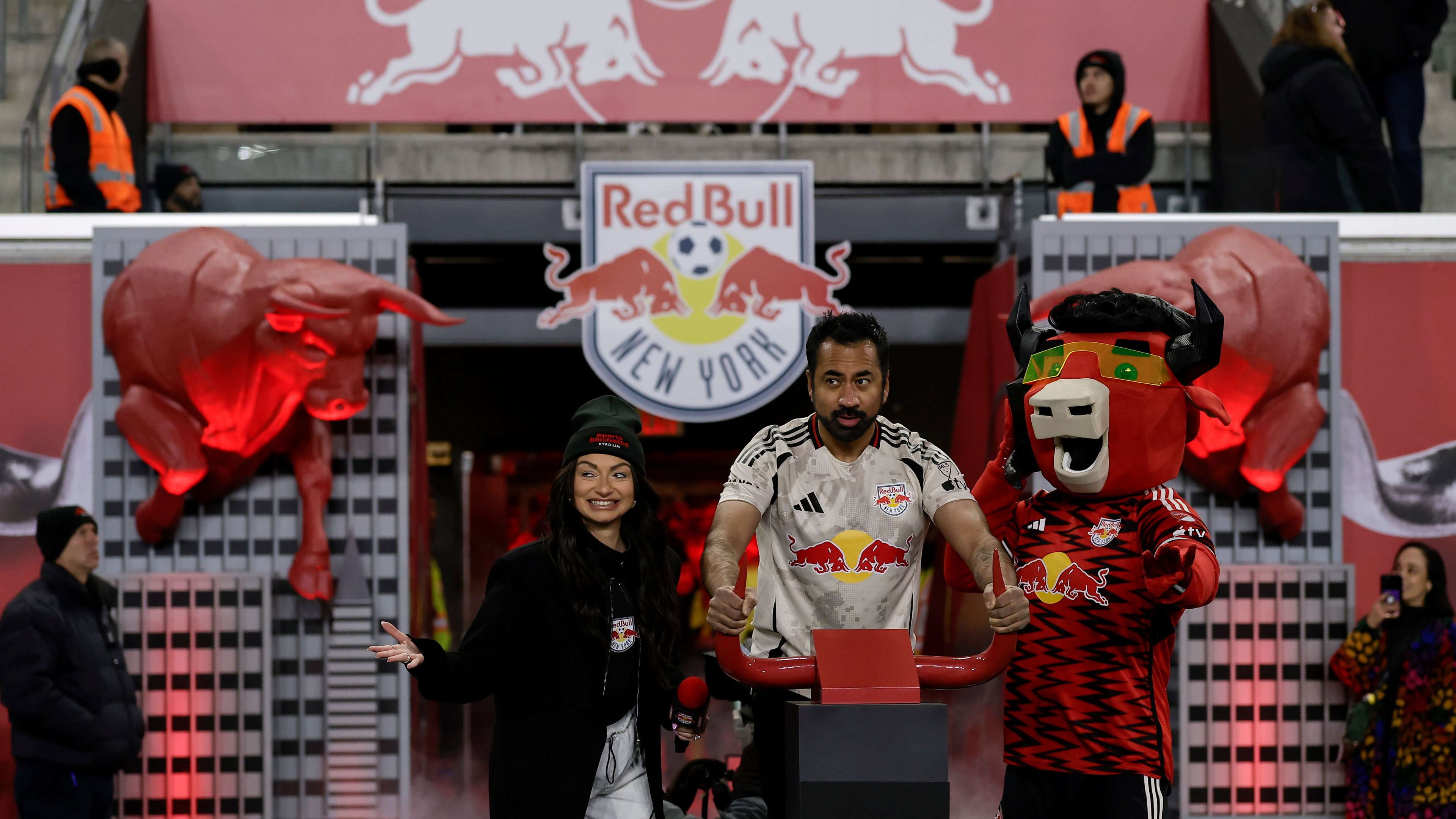 Kal Penn kicks off New York Red Bulls' inaugural 'Send the Bulls' event  