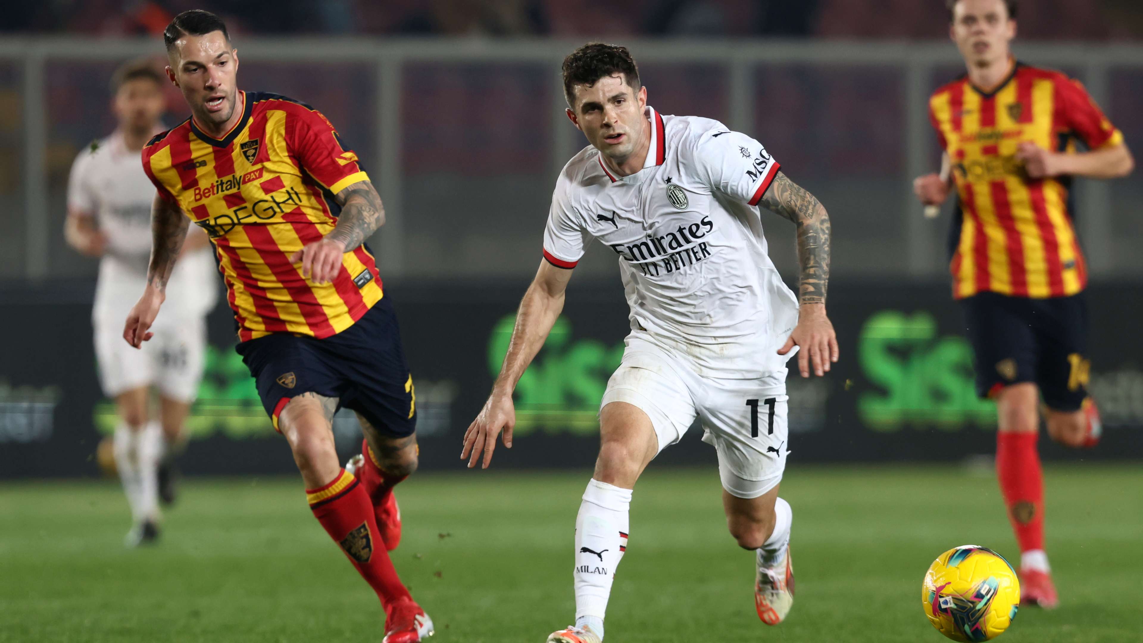 USMNT's Pulisic inspires comeback win for Milan vs. Lecce   USMNT's Pulisic inspires comeback win for Milan vs. Lecce