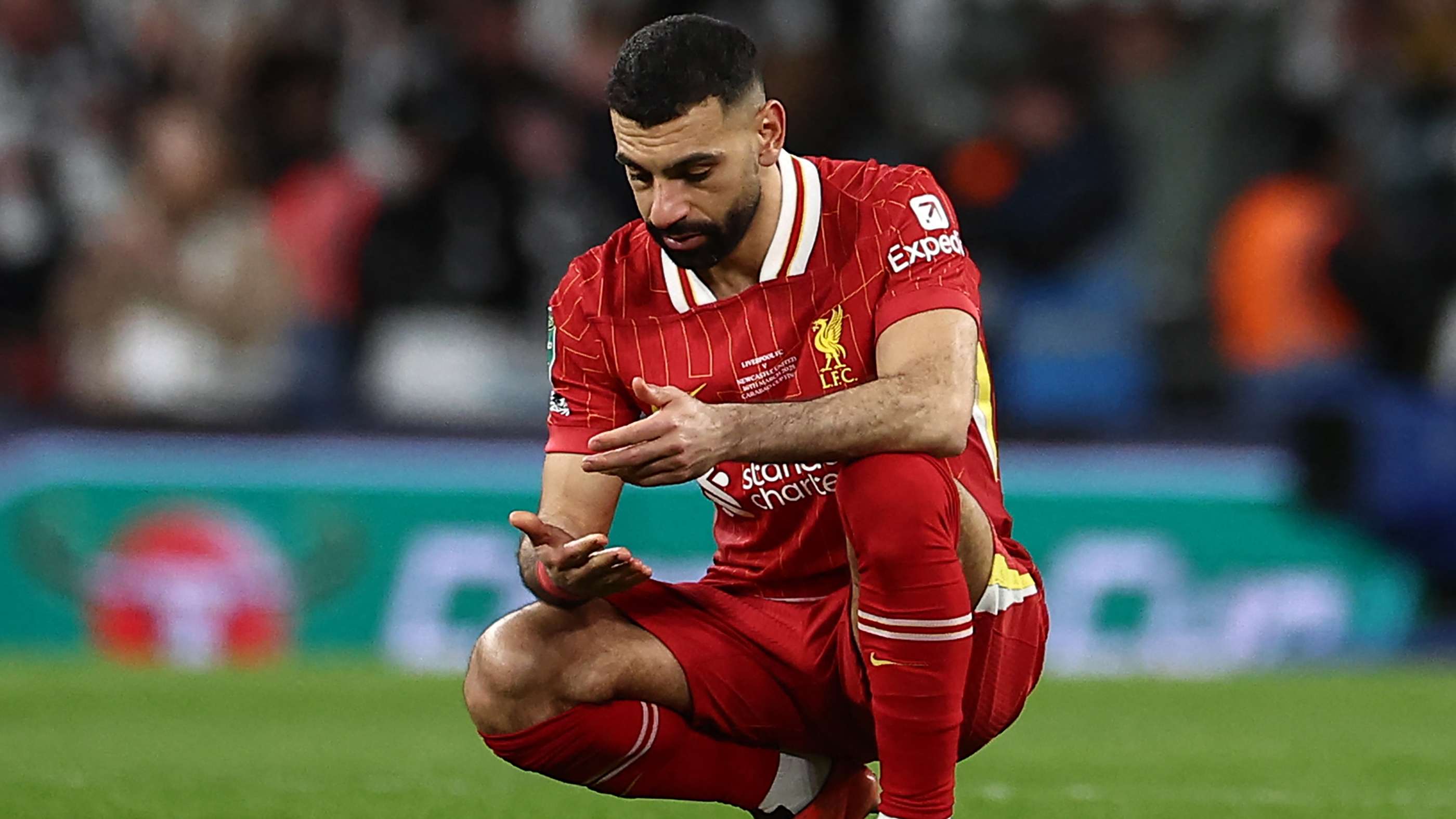 Salah posts career-worst Liverpool stat in Carabao Cup final  