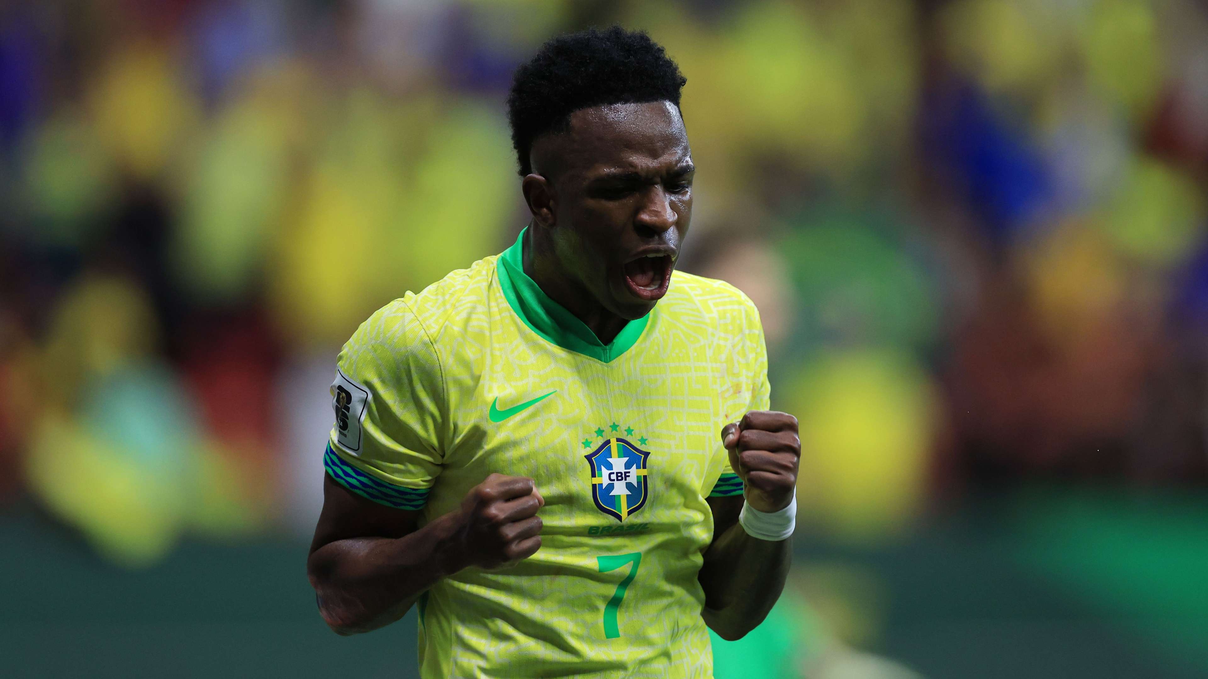 Vini's magical strike lifts Brazil to big win over Colombia  