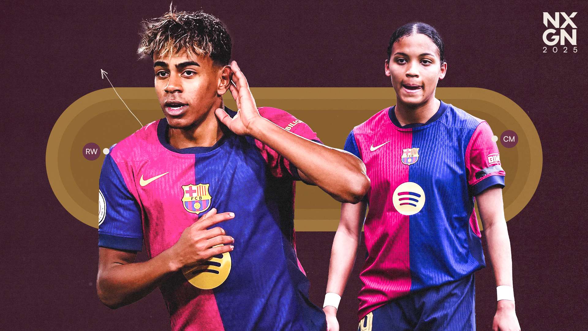 NXGN 2025: Barca duo Yamal & Lopez named football's top teens  