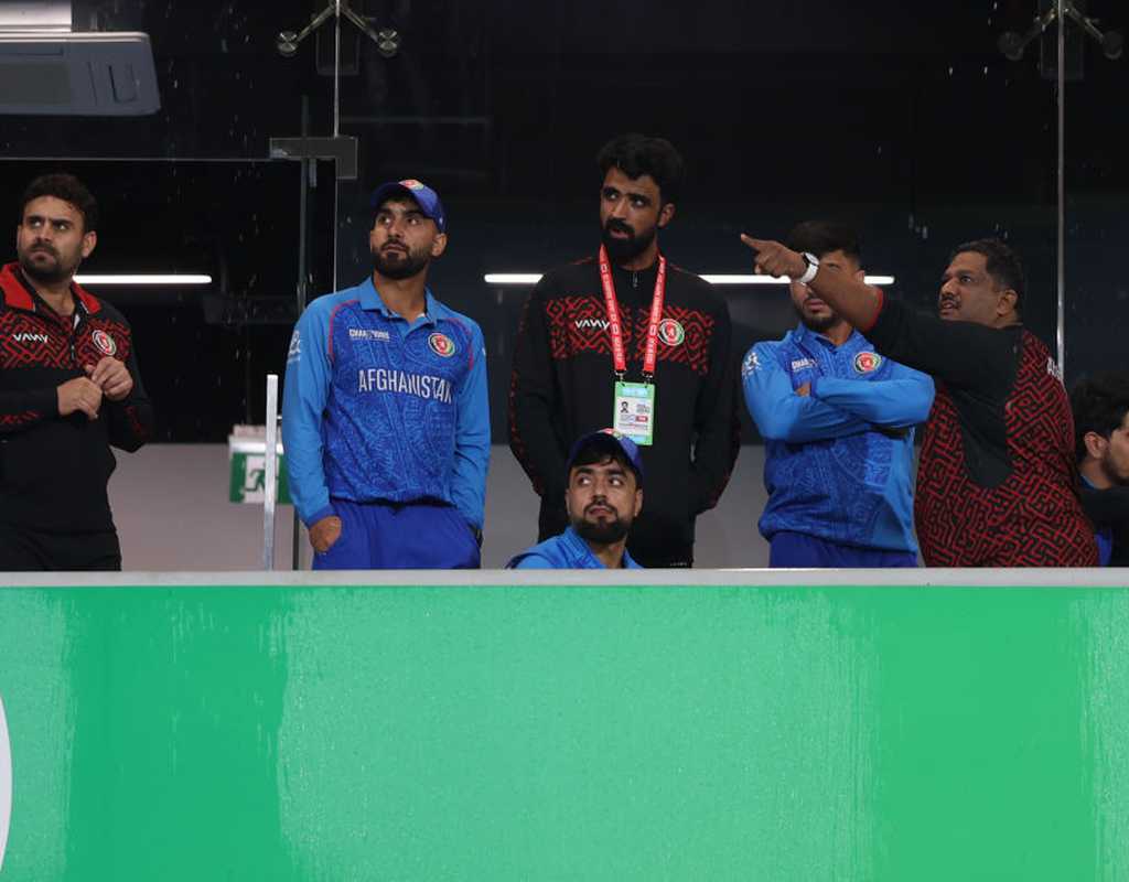 Rain seals Australia's progress, leaves Afghanistan on the brink  