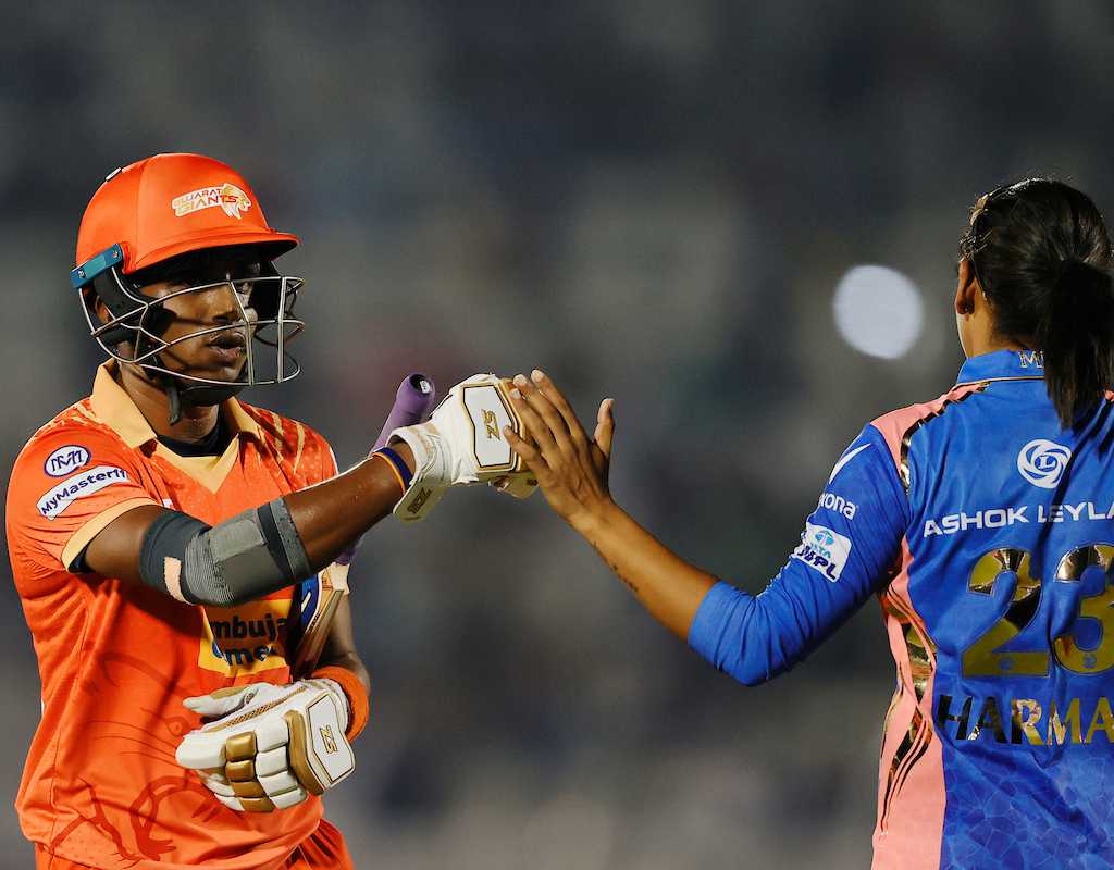 MI see off Bharti Fulmali's heroics to close in on top spot  