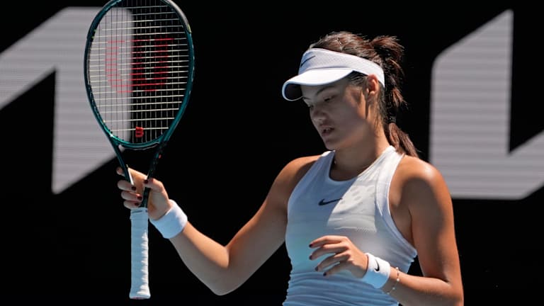 Smile! Players turn to our camera during Eisenhower Cup at Indian Wells  