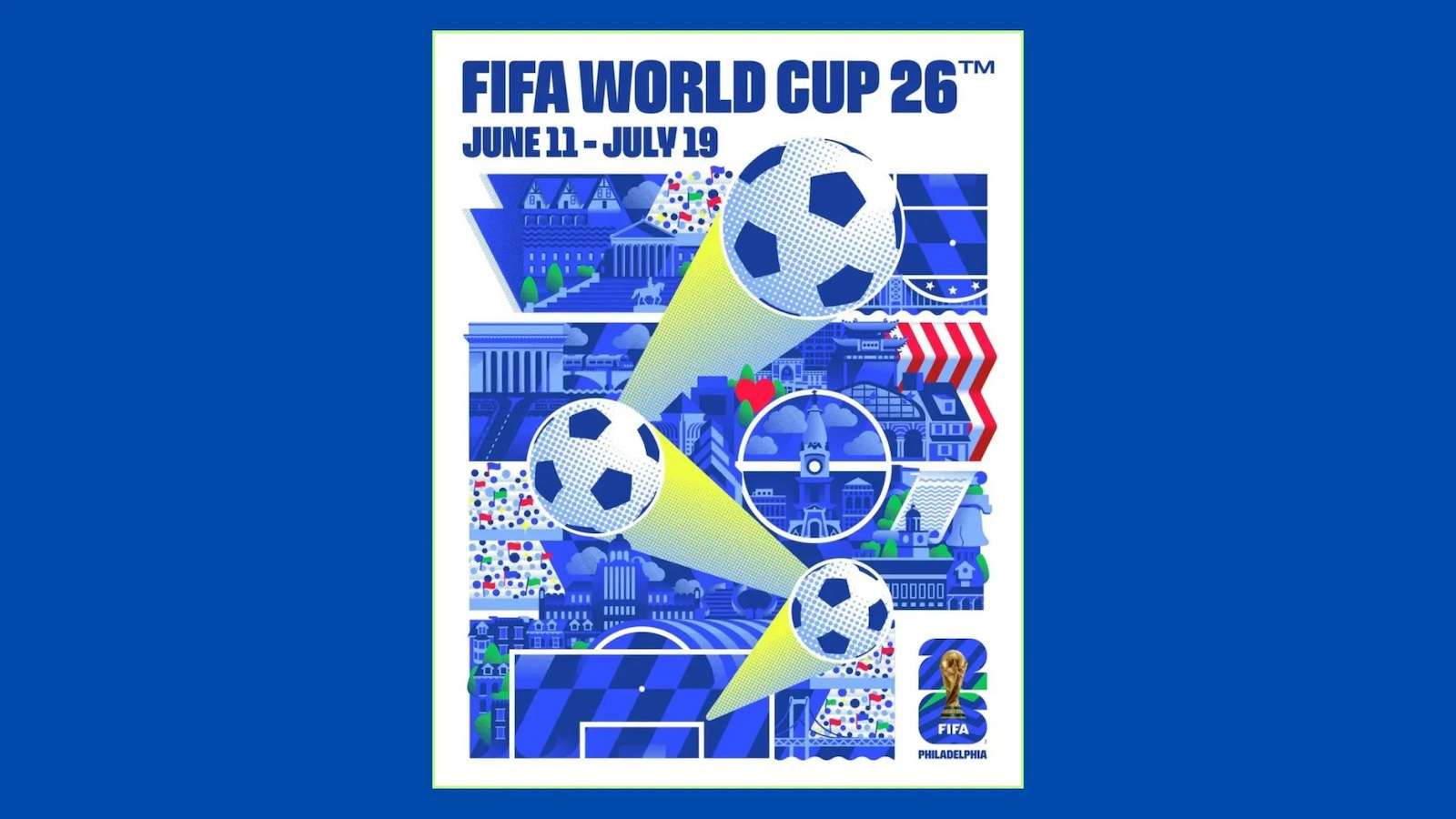 FIFA unveil World Cup 2026 host city poster campaign  
