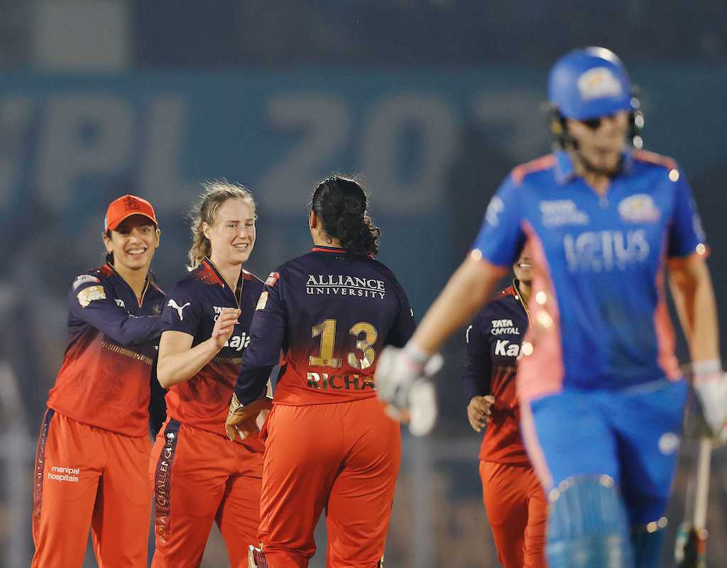 Spirited RCB deny MI direct entry to final  