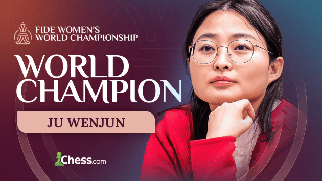 Ju Wenjun Wins 5th Women's World Chess Championship  