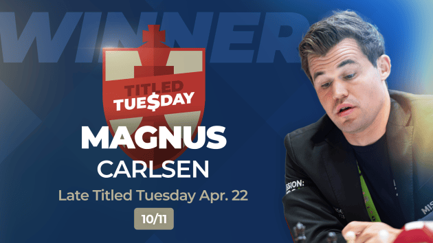 Carlsen Wins Again As Youth And Experience Both Have Their Day  