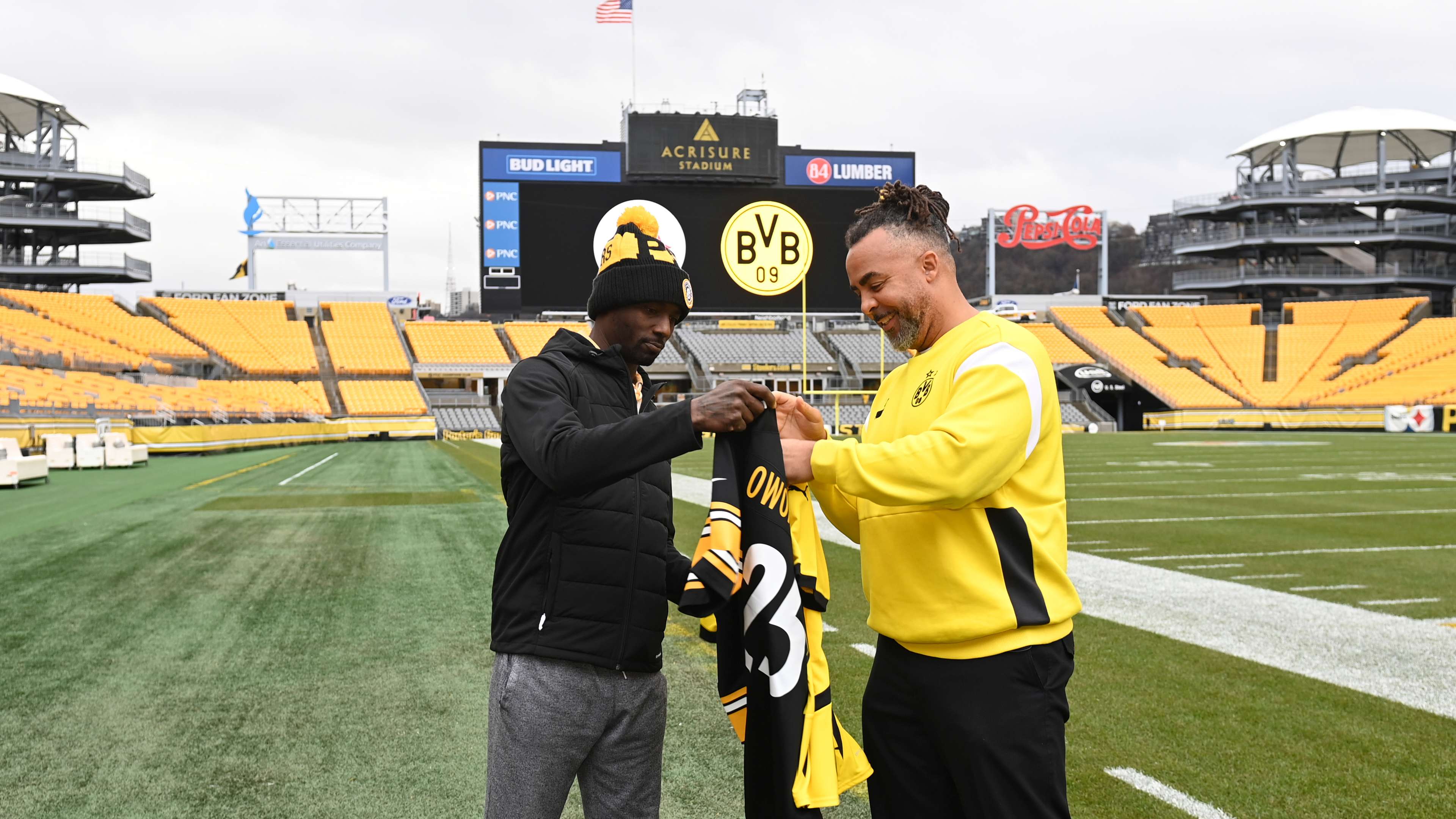 BVB and Pittsburgh Steelers announce groundbreaking partnership  