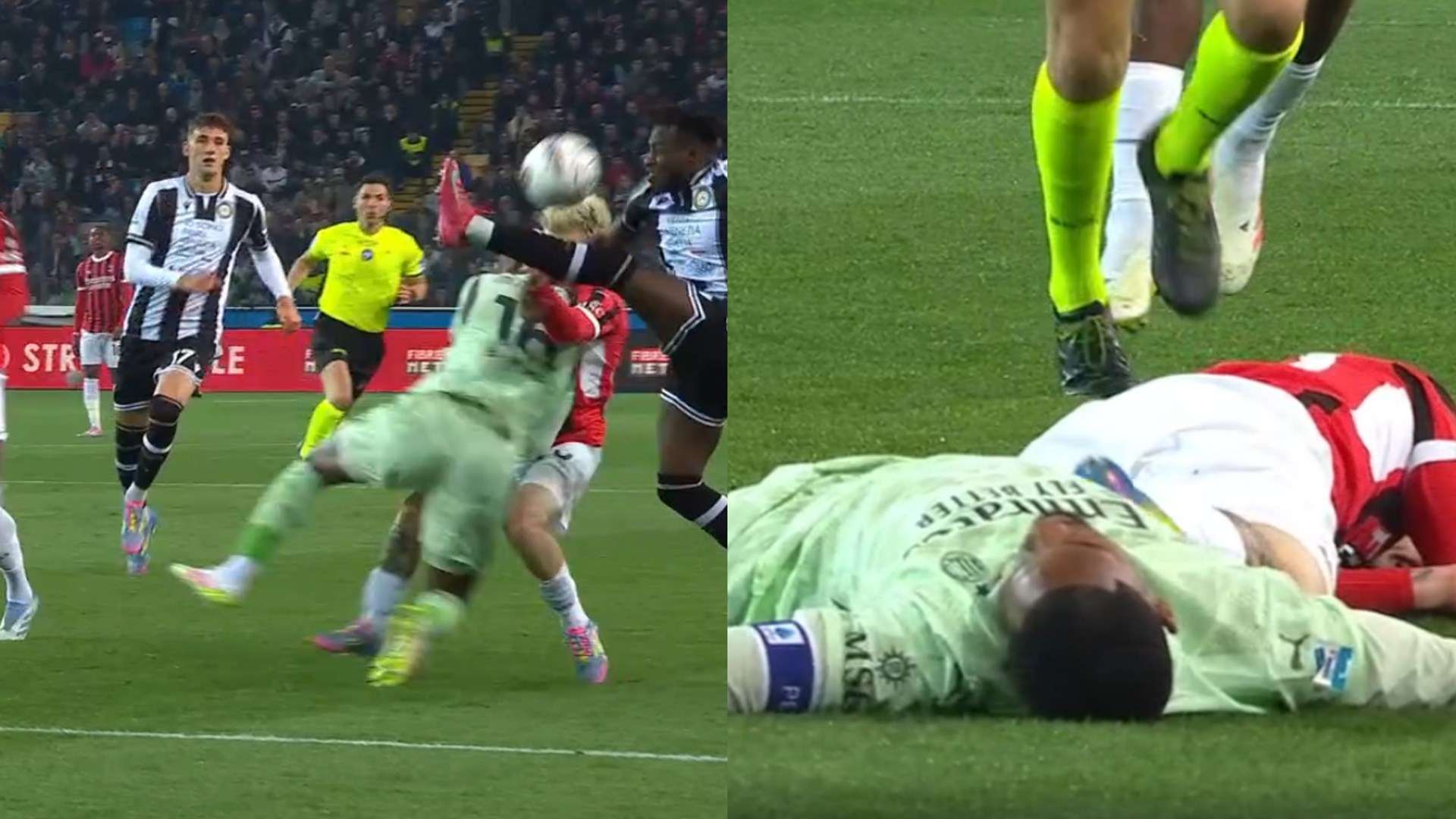 Maignan released from hospital after terrifying head injury  