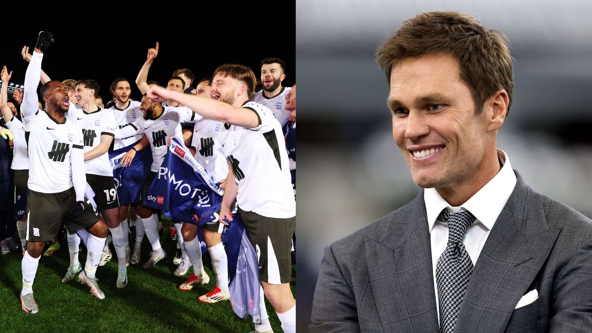 'Not done yet!' - Brady celebrates as Birmingham secure promotion  