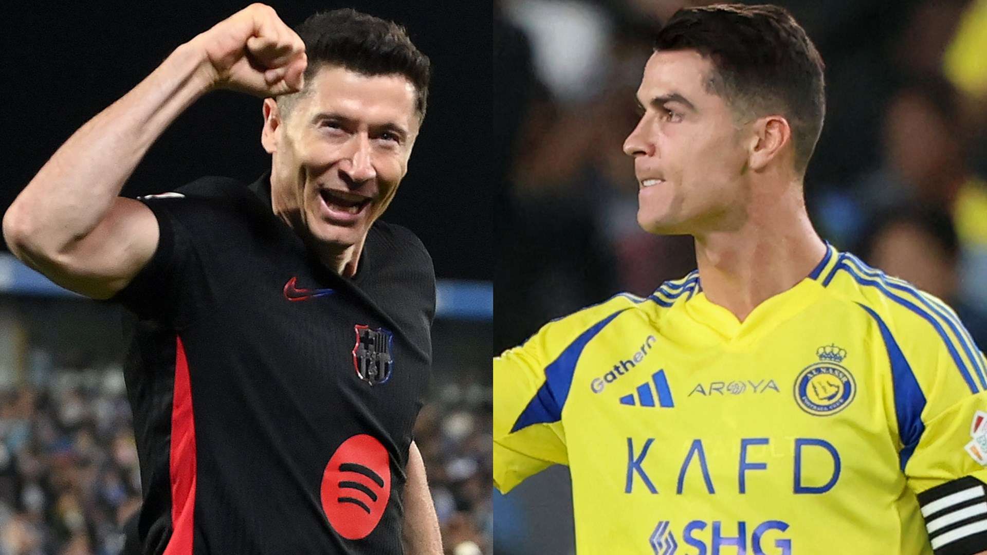 Flick compares Lewandowski to Ronaldo ahead of UCL tie  