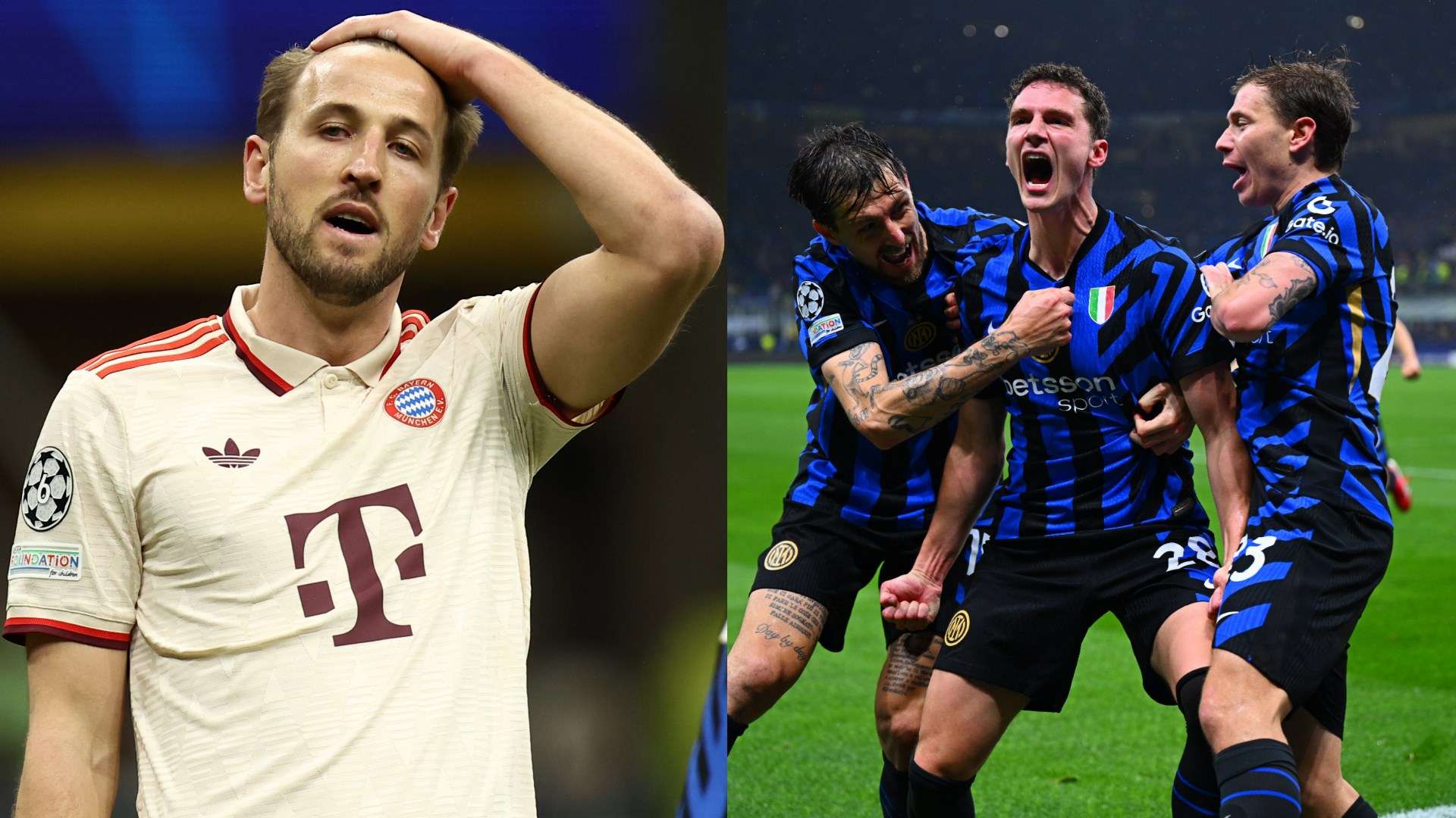 Kane can't save Bayern! Inter end Germans' UCL dream  