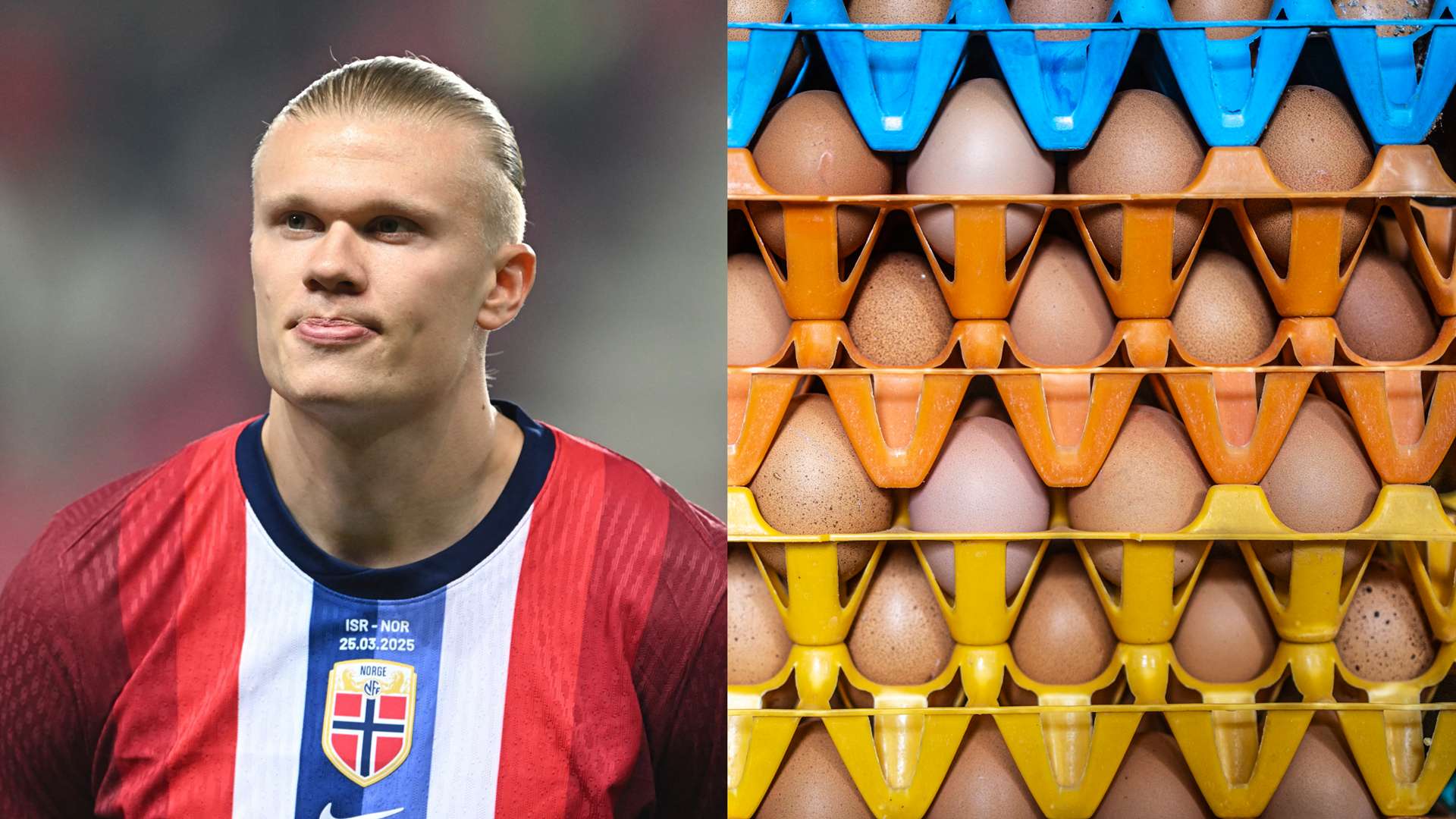 Haaland's former club gives out eggs for MOTM display  