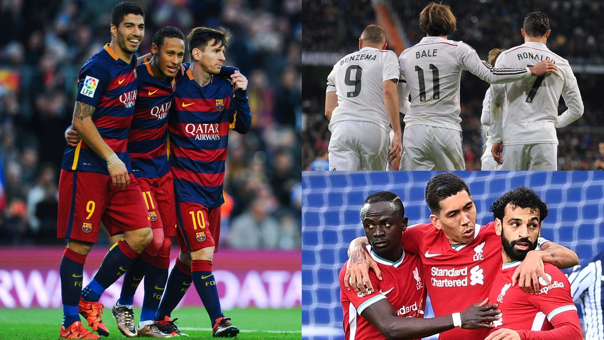 Europe's top 10 attacking trios of the 21st century - ranked  