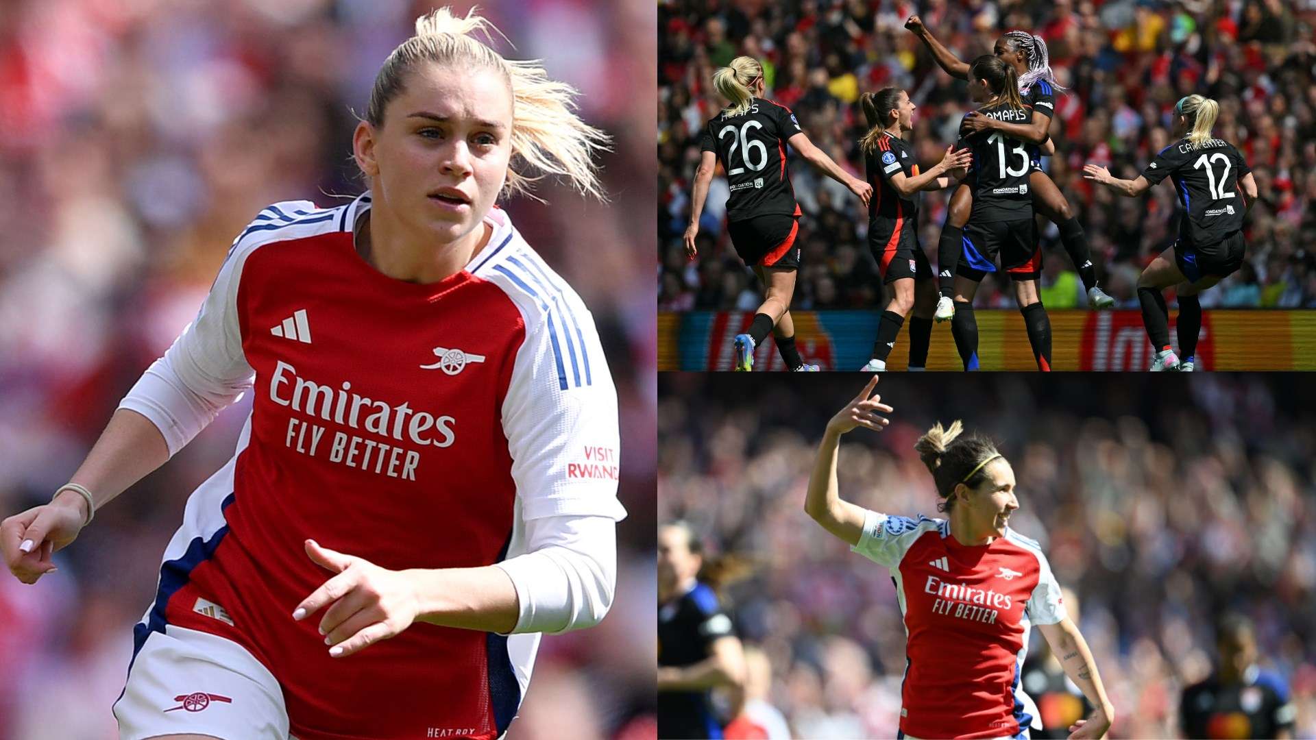 Arsenal & Russo punished as Lyon snatch UWCL advantage  