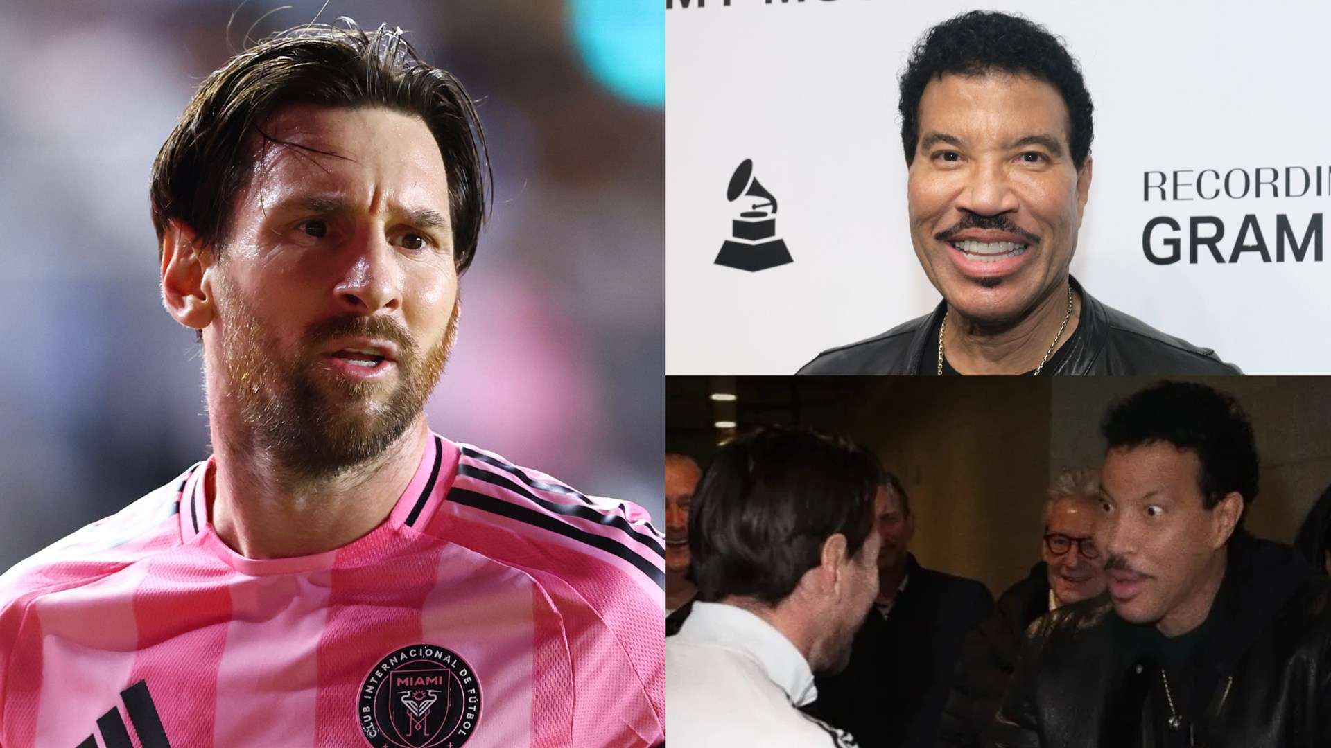 Hello, is it Messi you're looking for? Richie meets the GOAT  