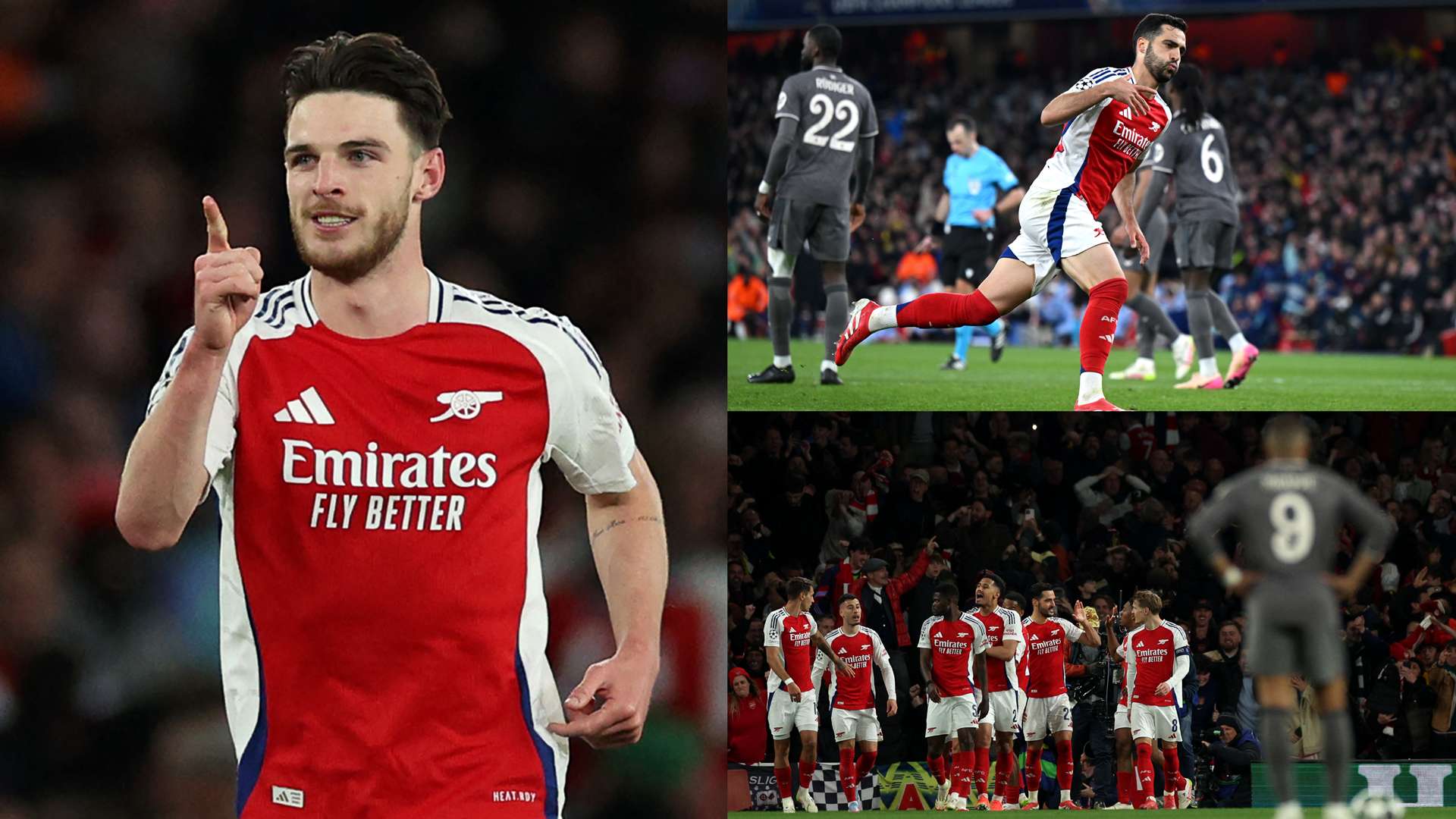 Rice is a cheat code! Arsenal smash Real in UCL classic  