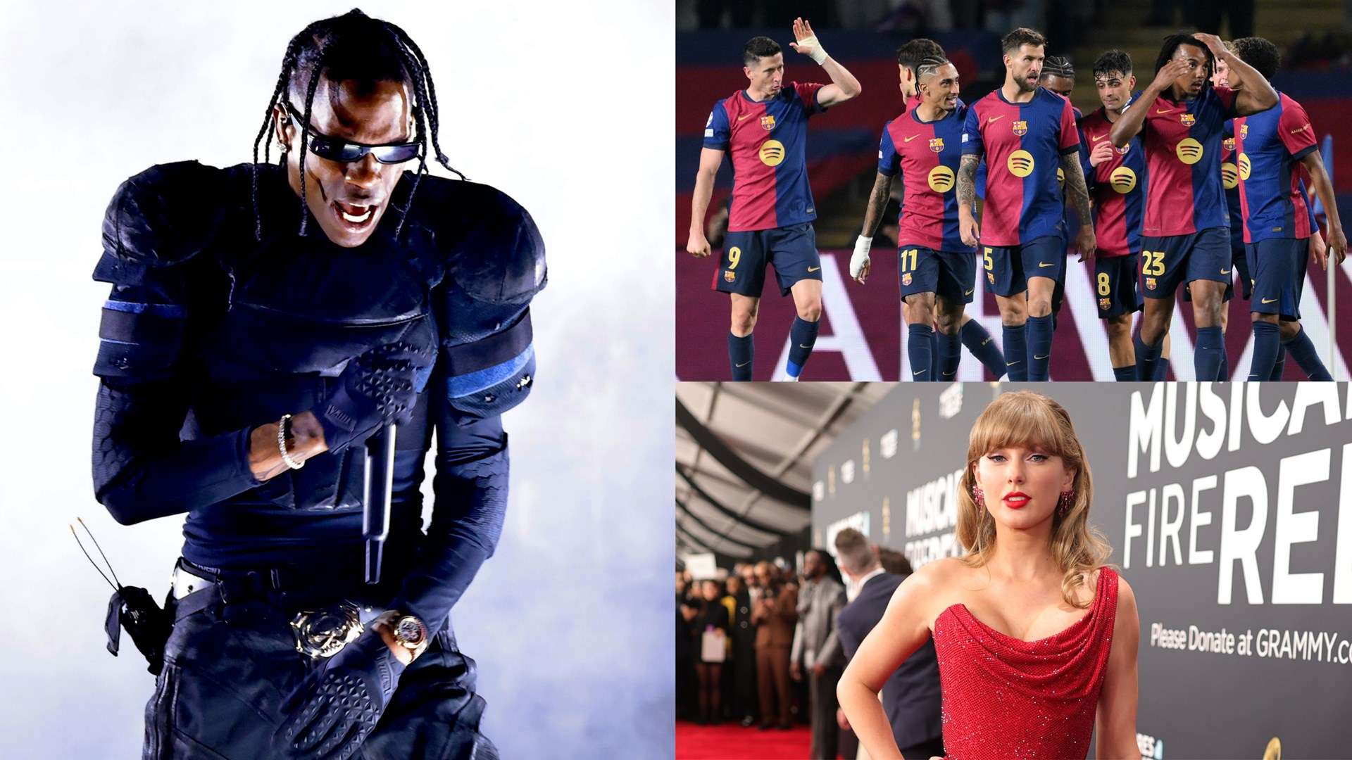 Travis Scott to feature on Barcelona's El Clasico shirts  