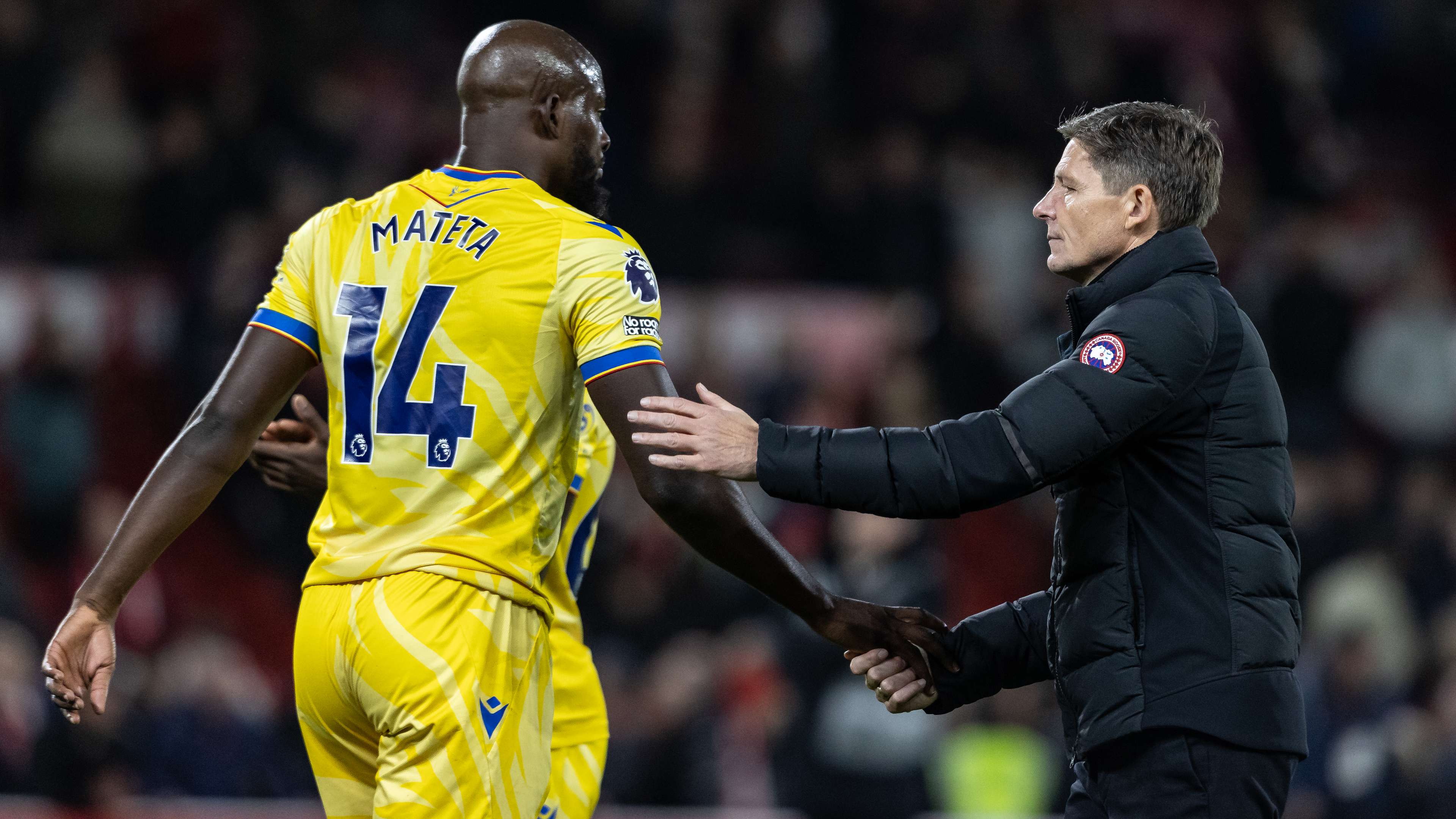 Glasner defends decision to hook Mateta at HT in City loss  