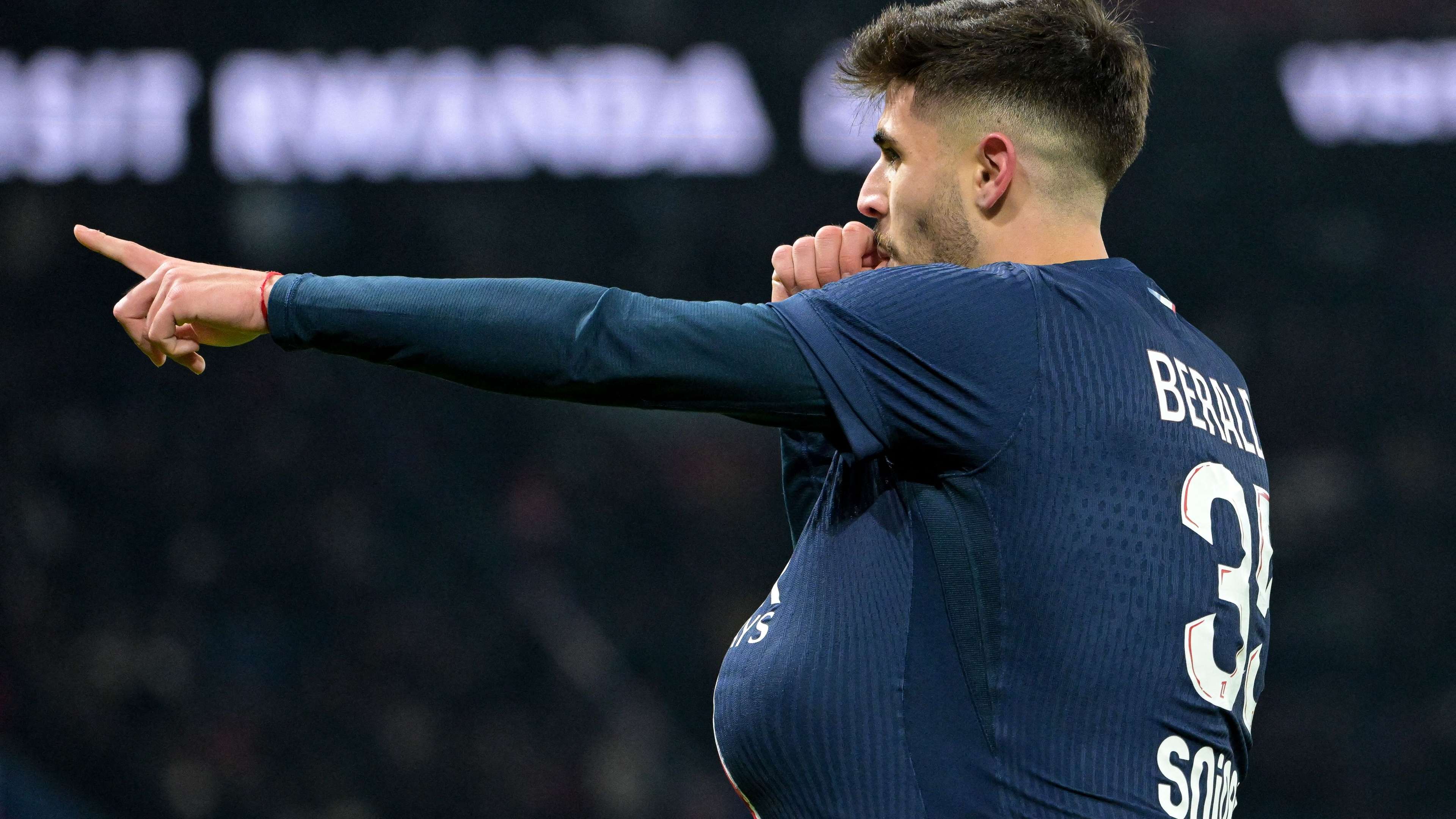 PSG 2025-26 kits: Marquinhos models home kit  