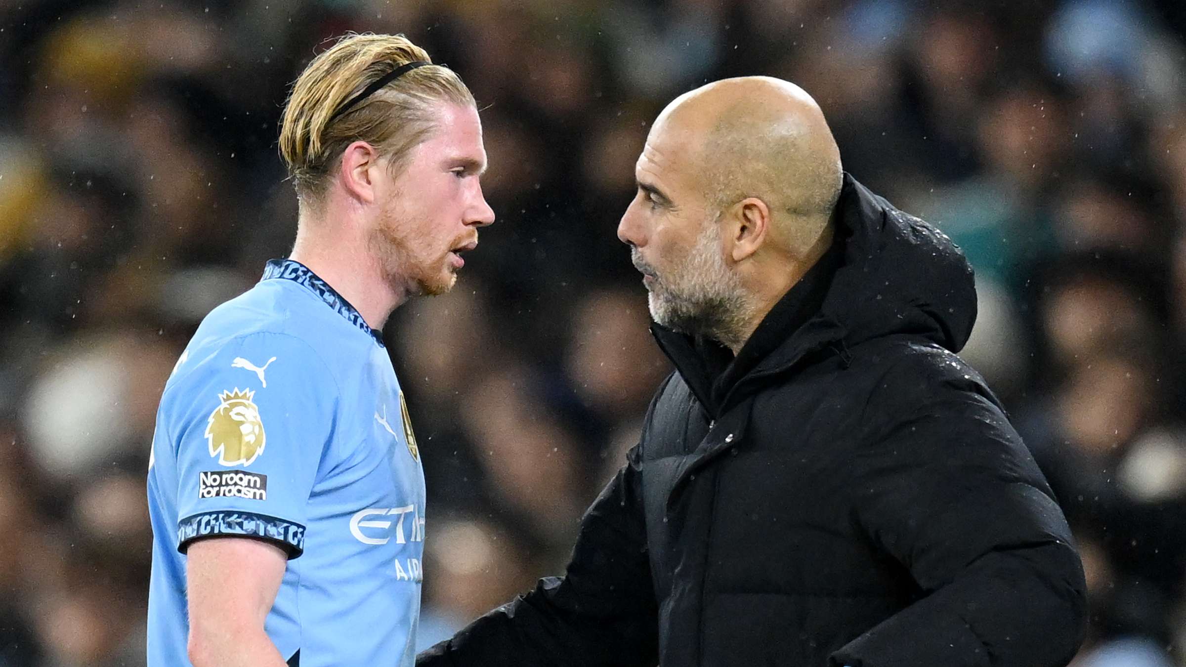 Guardiola admits De Bruyne was forced out of Man City  