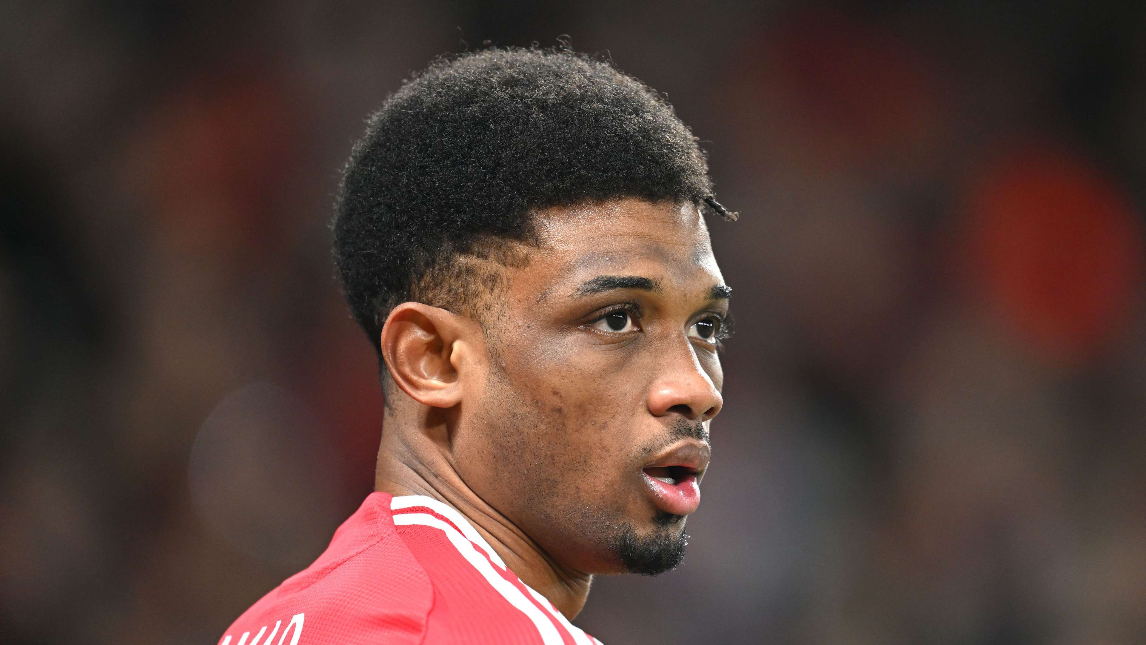 Amad back on the grass at Man United!  