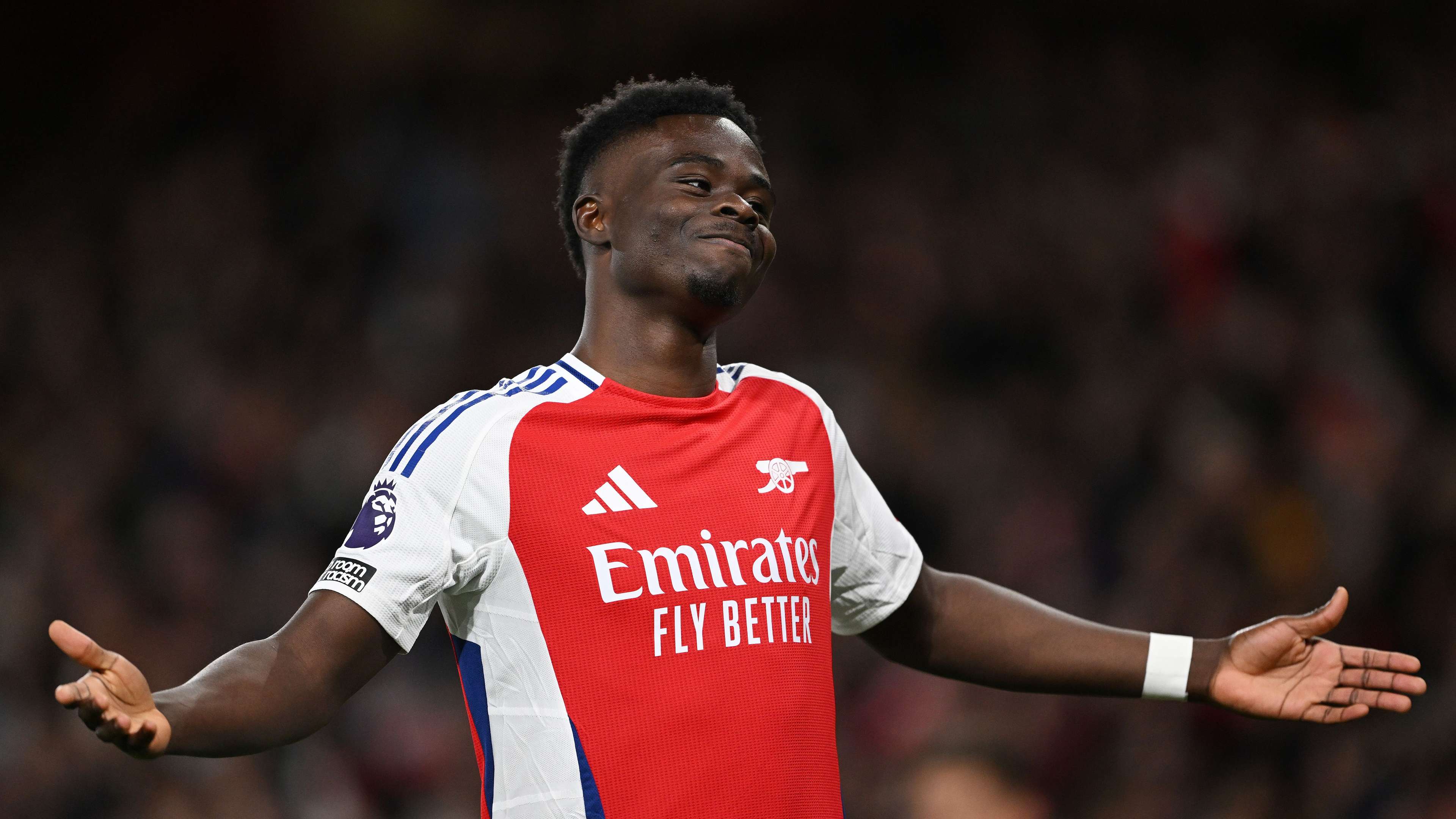 'Never felt anything like it!' - Saka on Arsenal fans  
