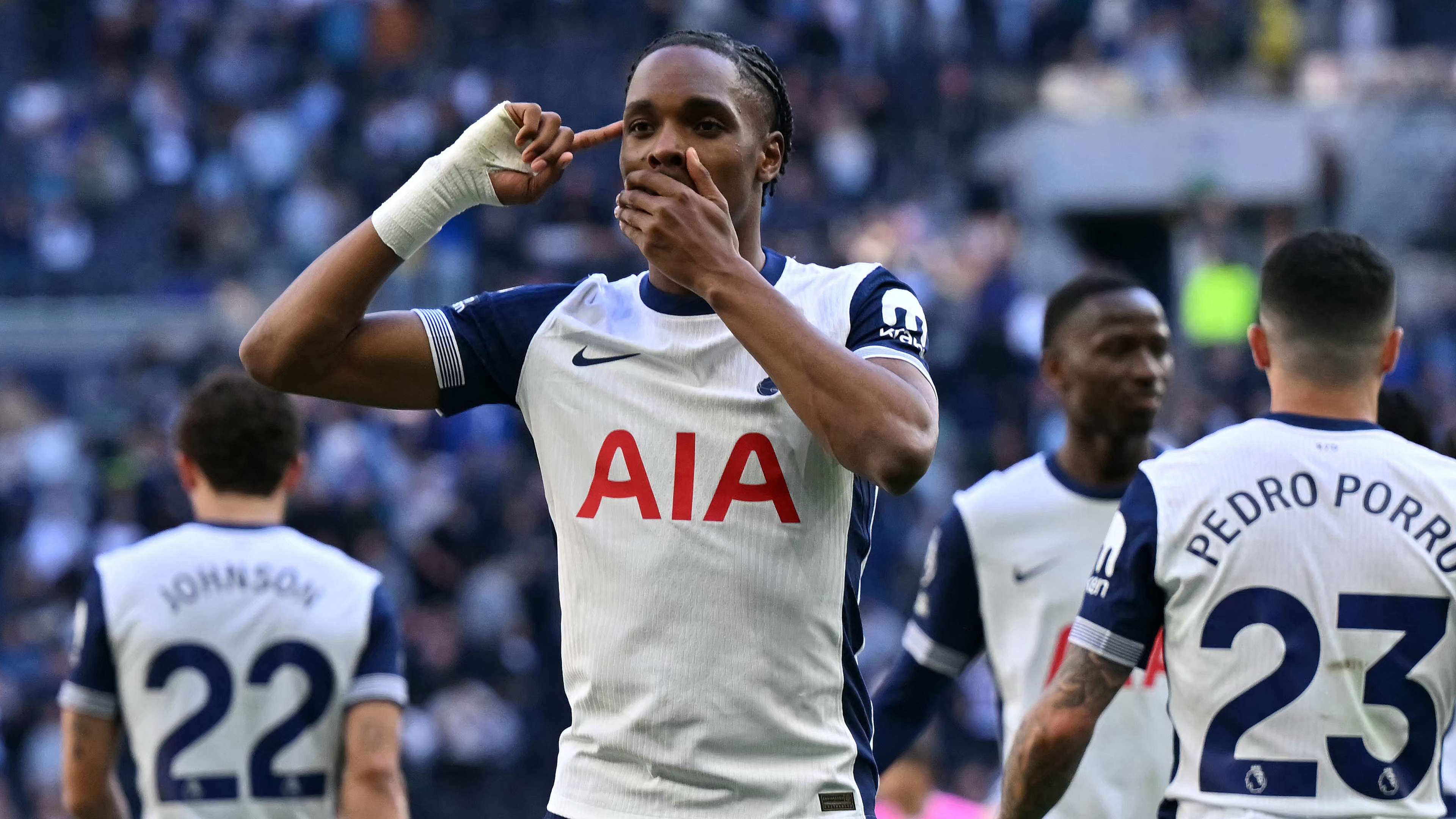 Postecoglou defends Tel and Johnson over Spurs penalty spat  