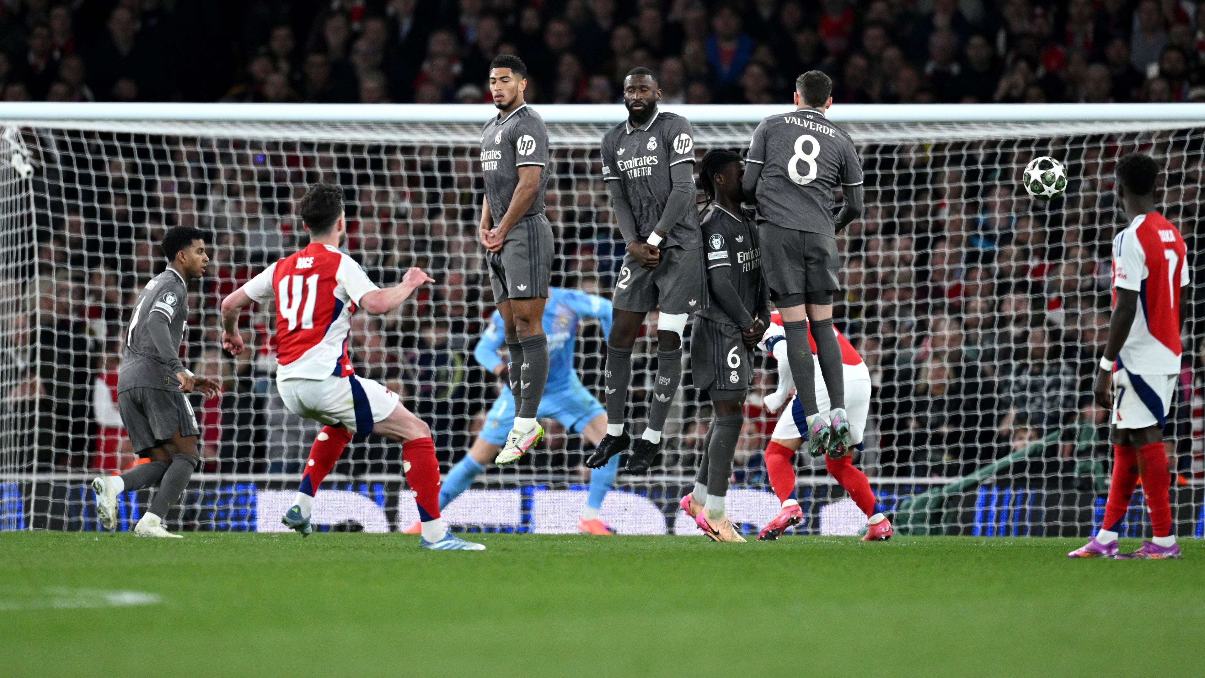 Mbappe can't believe it! Priceless reaction to Rice stunners  