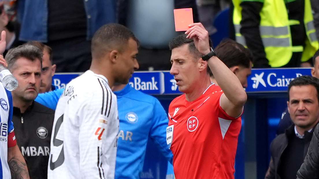 'Mbappe isn't a violent kid' - Real Madrid defend star after red  