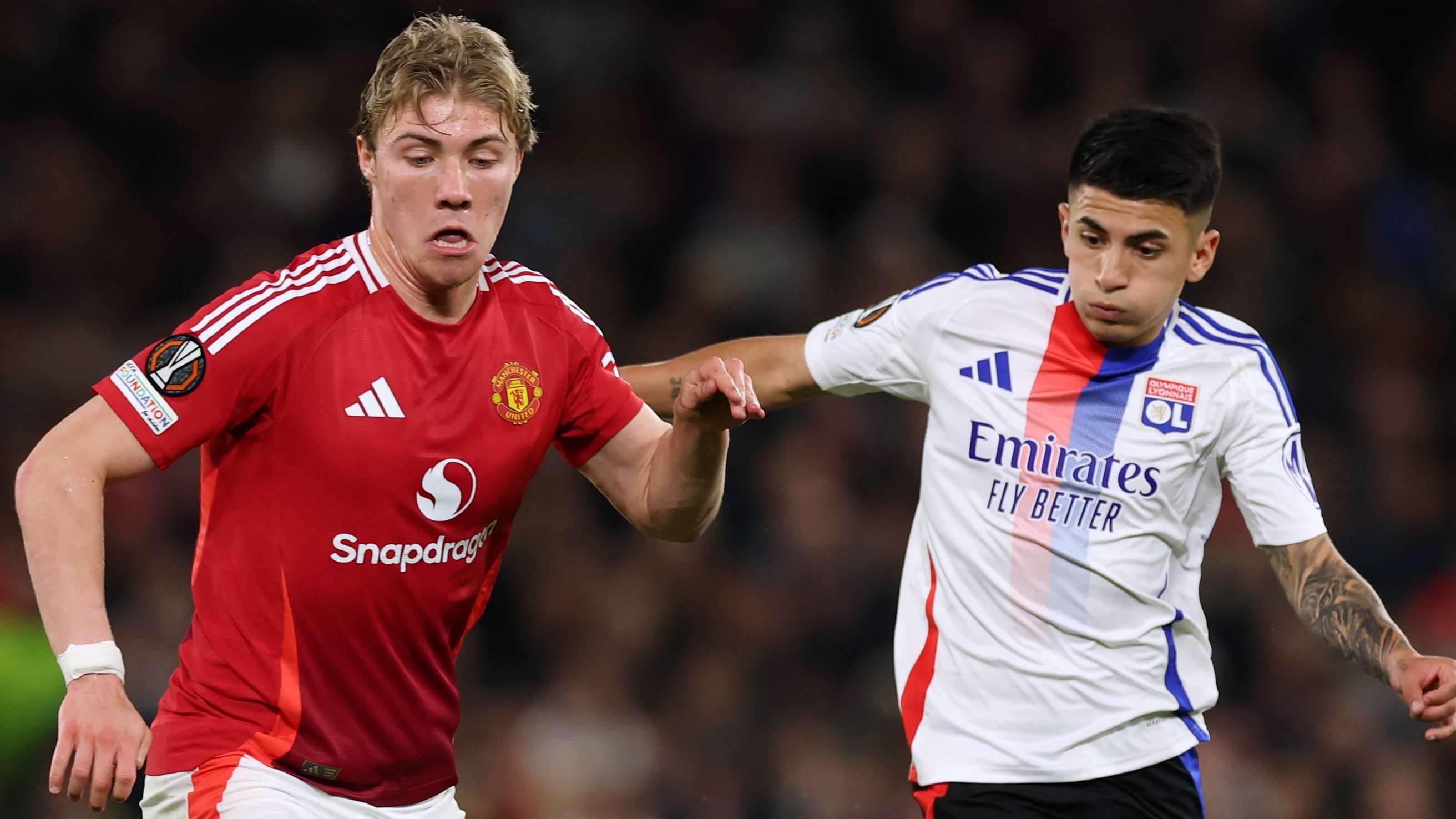 Hojlund makes lewd Instagram post to celebrate Man Utd's win  