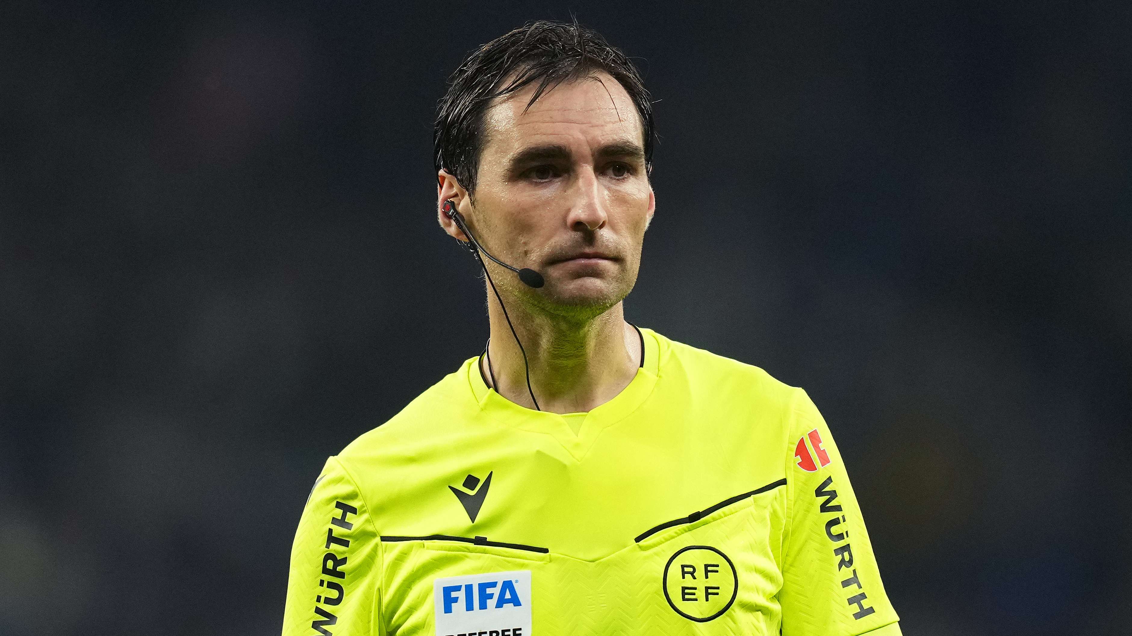 Referee breaks down over son's abuse after Real Madrid video  