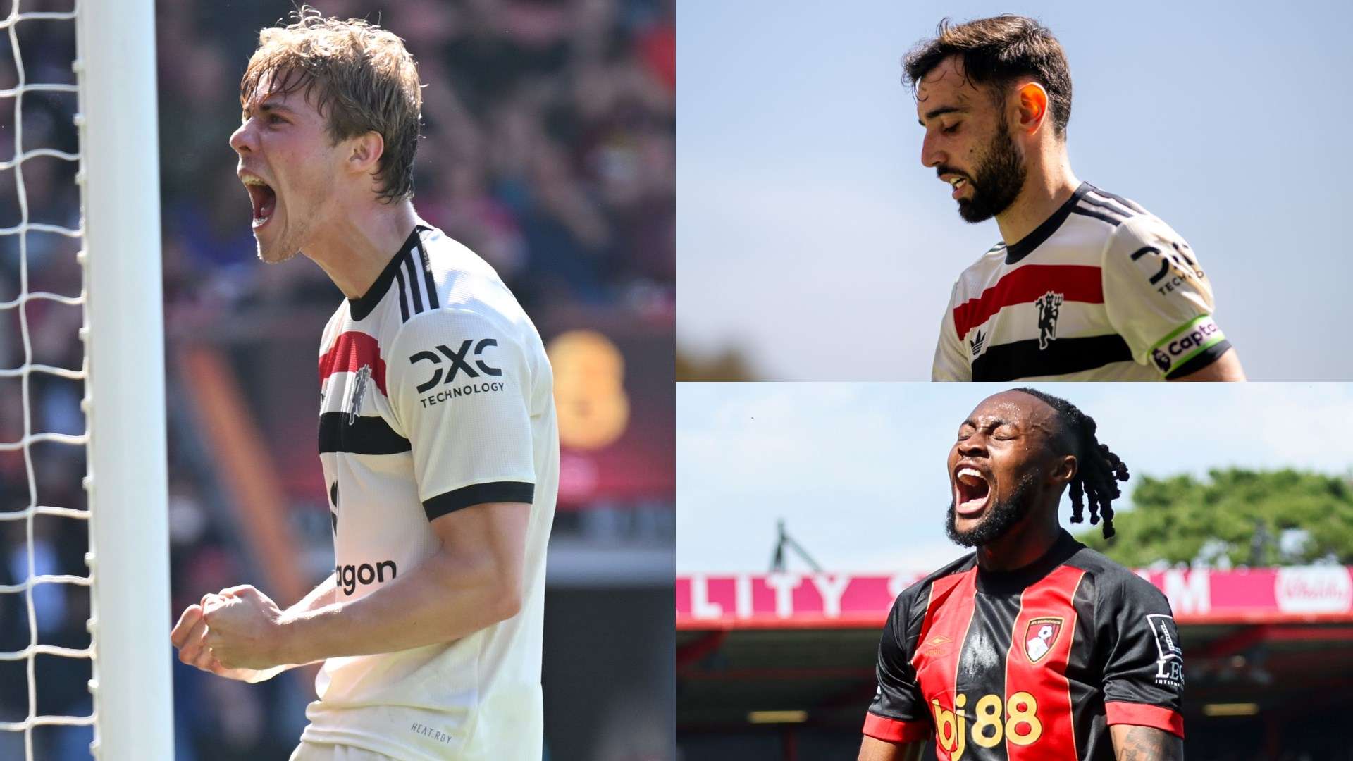 Rasmus to the rescue! Hojlund nicks point as Fernandes flops  