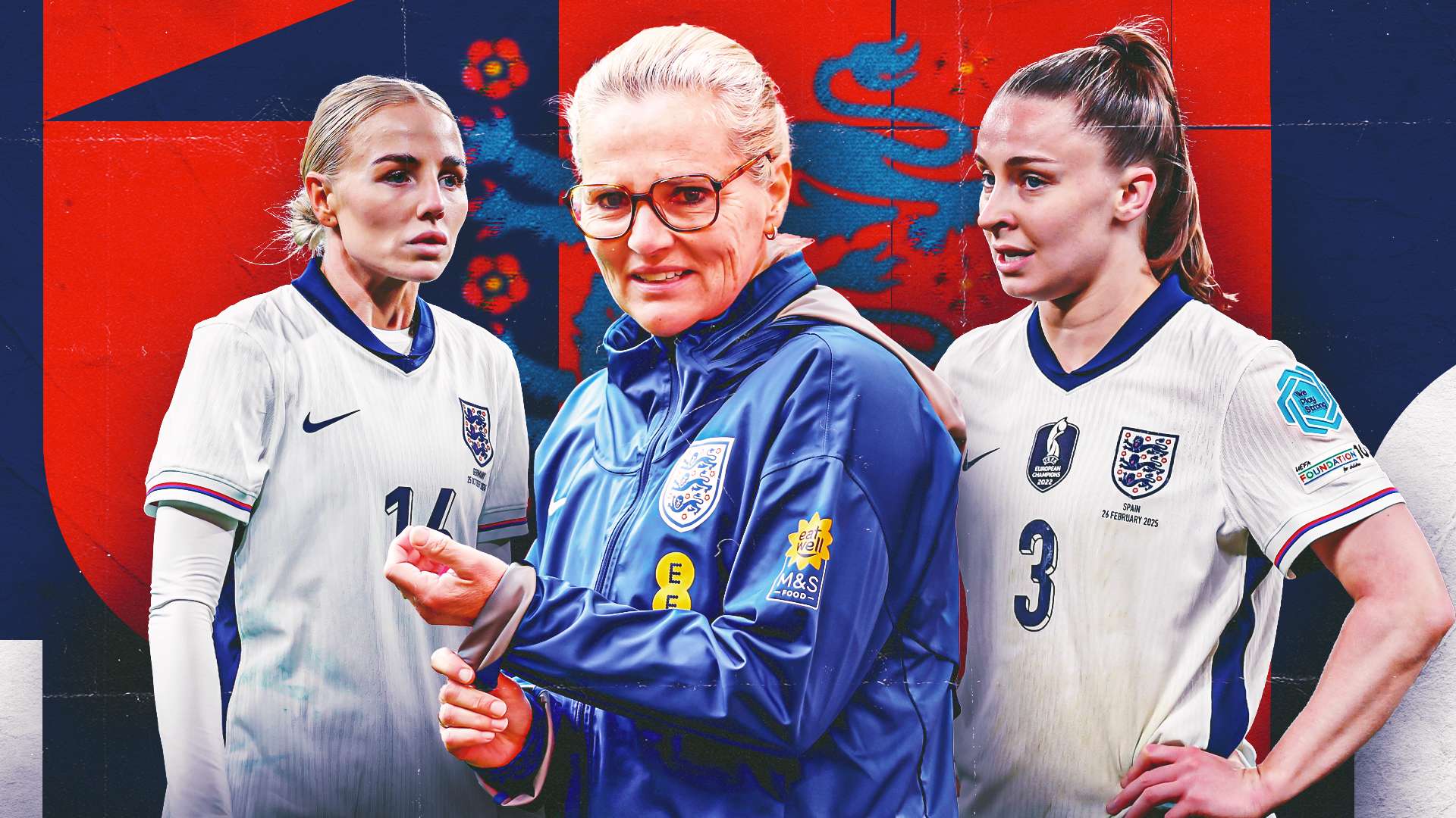 Lionesses' left-back woes becoming a major Euros concern  