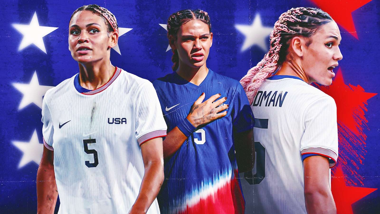 'I can't be the Trinity I was' - New reality for Rodman, USWNT  