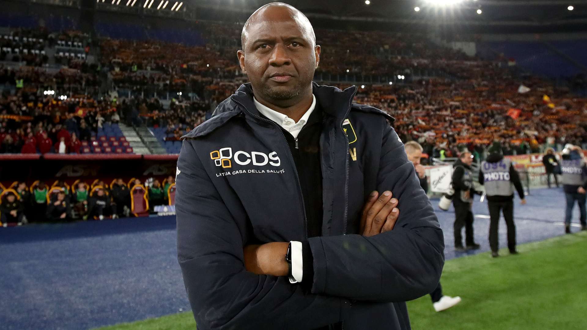 Vieira remains tight-lipped on prospect of Roma switch  