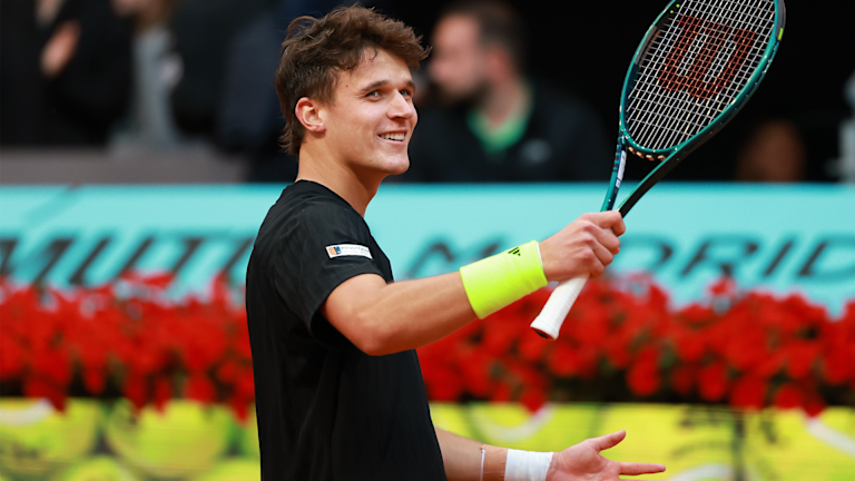 Lorenzo Musetti bests Stefanos Tsitsipas for second time this month with Madrid win  