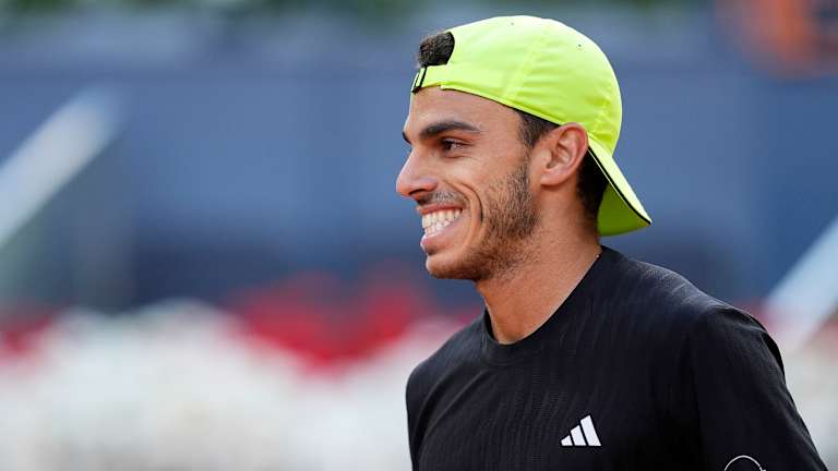 Mirra Andreeva debuts new custom "Mirracle" Nike bag in Madrid  