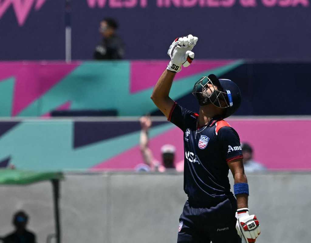 Monank Patel's swashbuckling ton obliterates Bahamas  