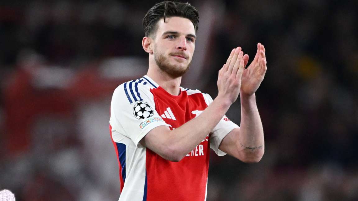 Rice reveals Saka advice before sensational free-kick brace  