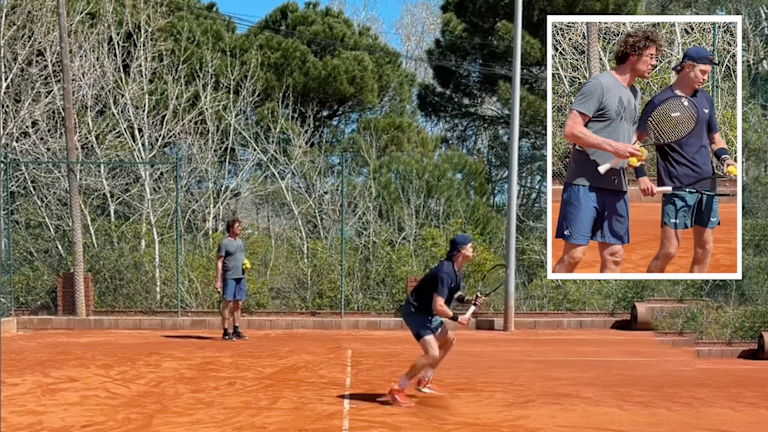 Watch Rafael Nadal stress out over Real Madrid, then celebrate a dramatic victory  