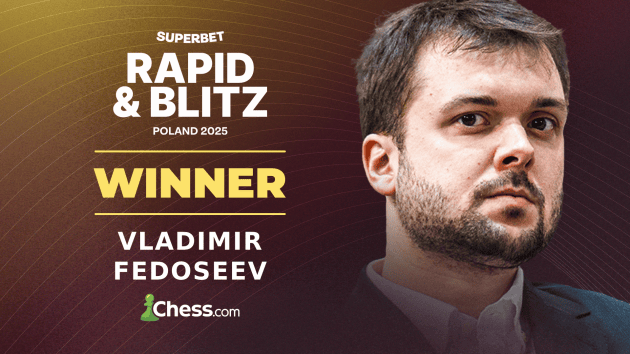 Fedoseev Wins With 3 Rounds To Spare  