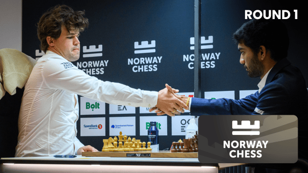 Carlsen, Nakamura Win In Explosive Start To Norway Chess 2025  