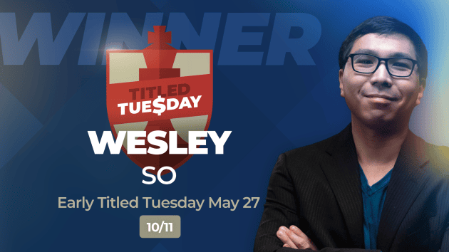 So, Minh Le Win Titled Tuesday; Le Enters Speed Chess Championship  