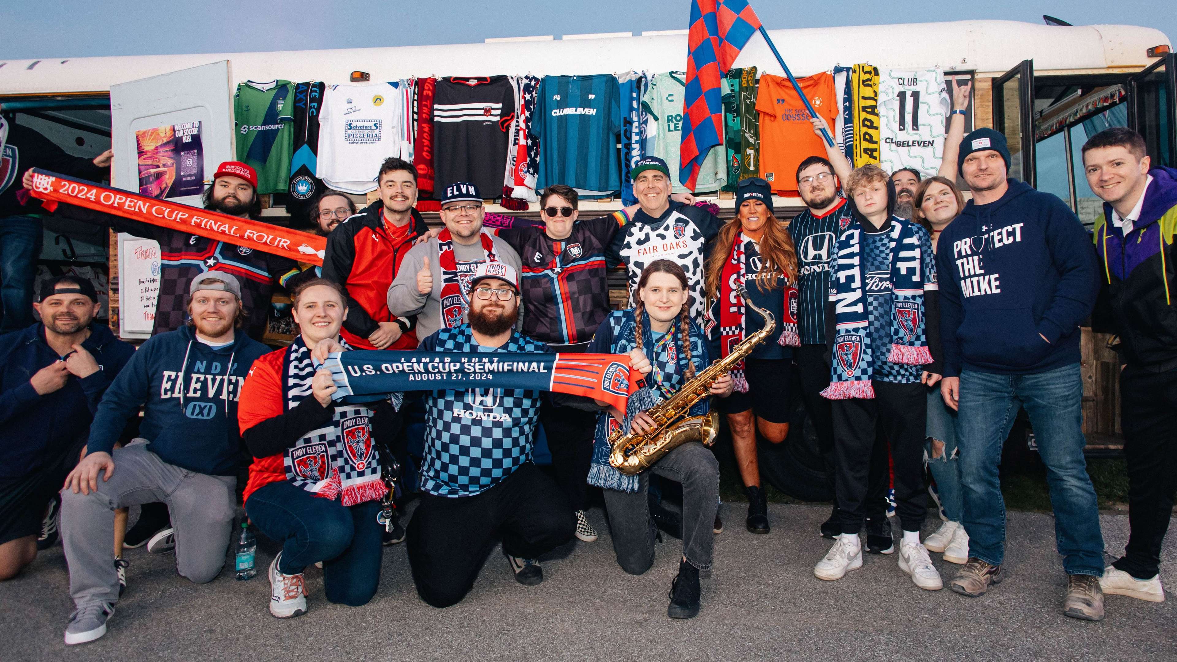 'Soccer culture is alive' - Five friends, one bus, U.S. Open Cup  